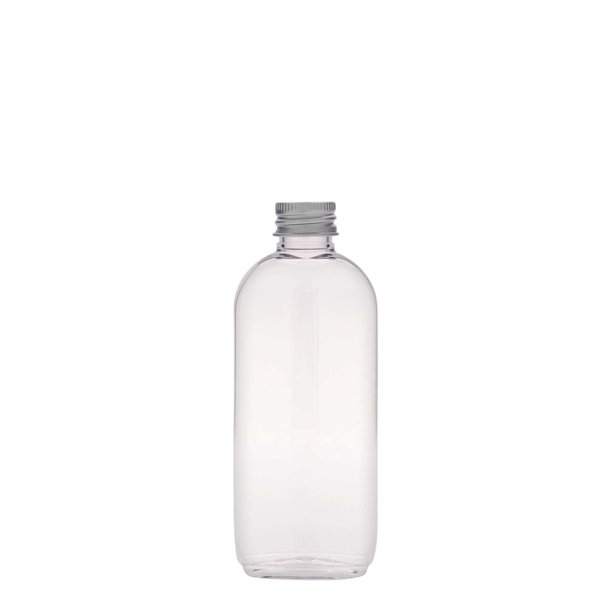 100 ml PET-flaša 'Iris', ovalna, plastika, grlo: 20/410