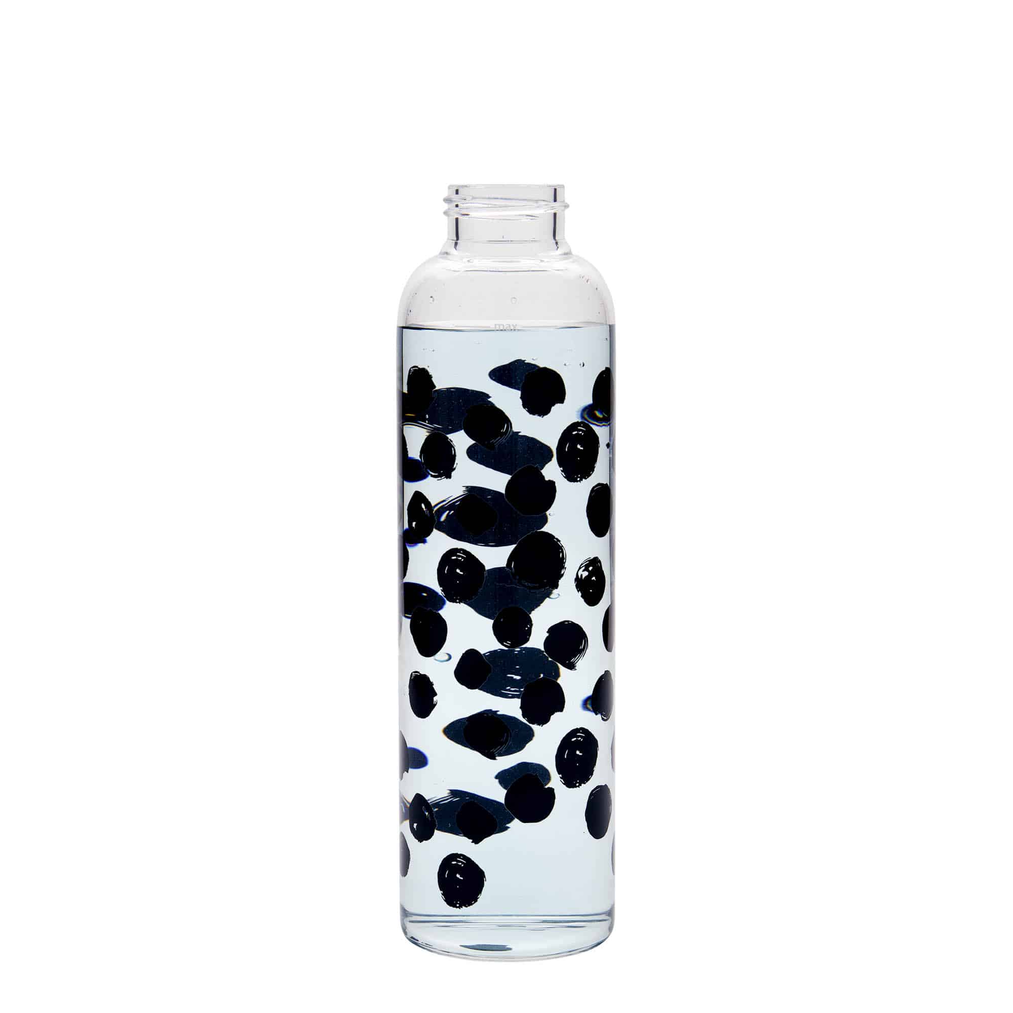 Boca za piće od 500 ml, 'Perseus', motiv: Crne tačke, otvor: Zatvarač sa navojem Boca za piće od 500 ml, 'Perseus', motiv: Crne tačke, otvor: Zatvarač sa navojem
