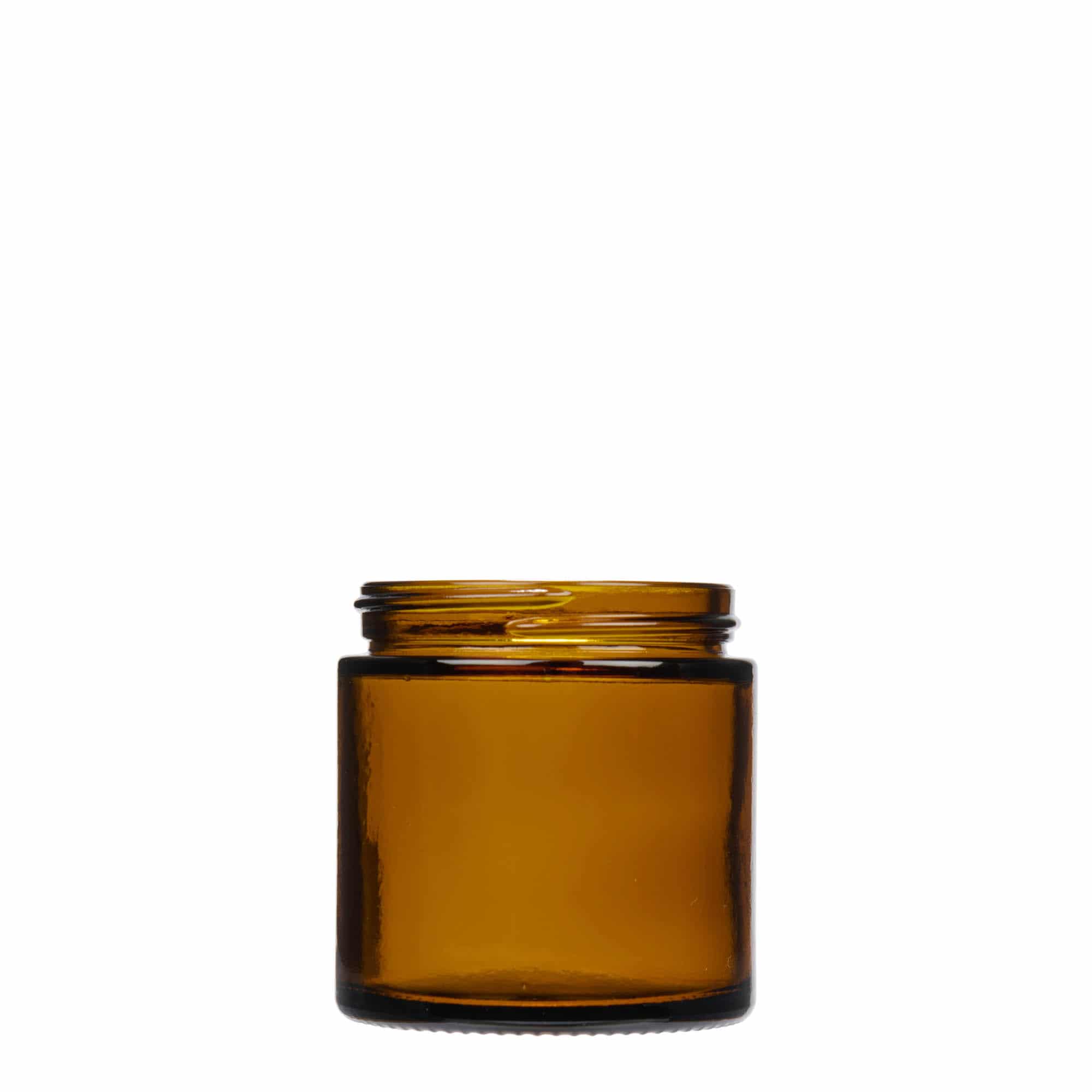 Tegla od 120 ml 'Brown Line', staklo, braon, otvor: Zatvarač sa navojem Tegla od 120 ml 'Brown Line', staklo, braon, otvor: Zatvarač sa navojem