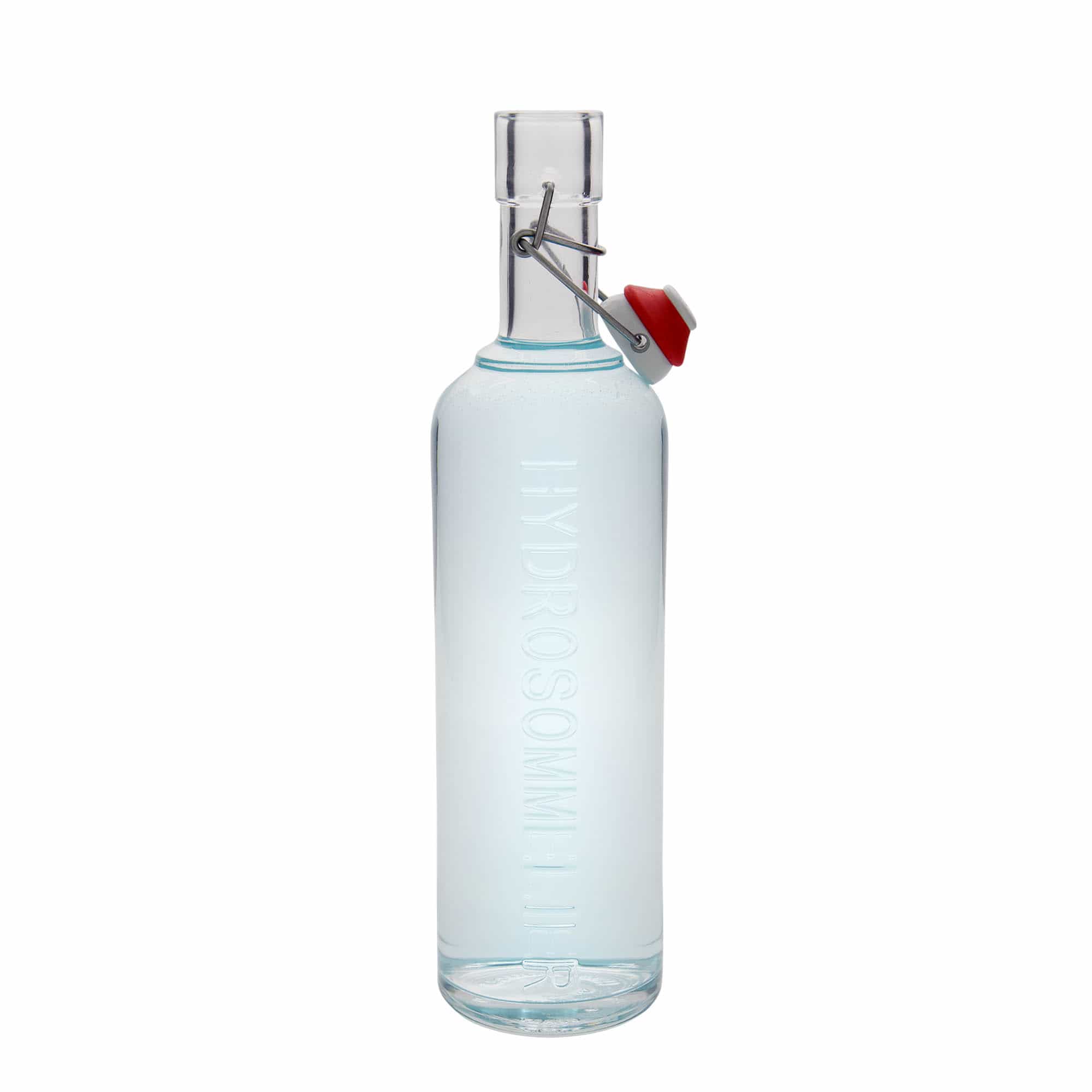 1.000 ml staklena boca 'Optima Hydrosommelier', otvor: zatvarač sa kopčom