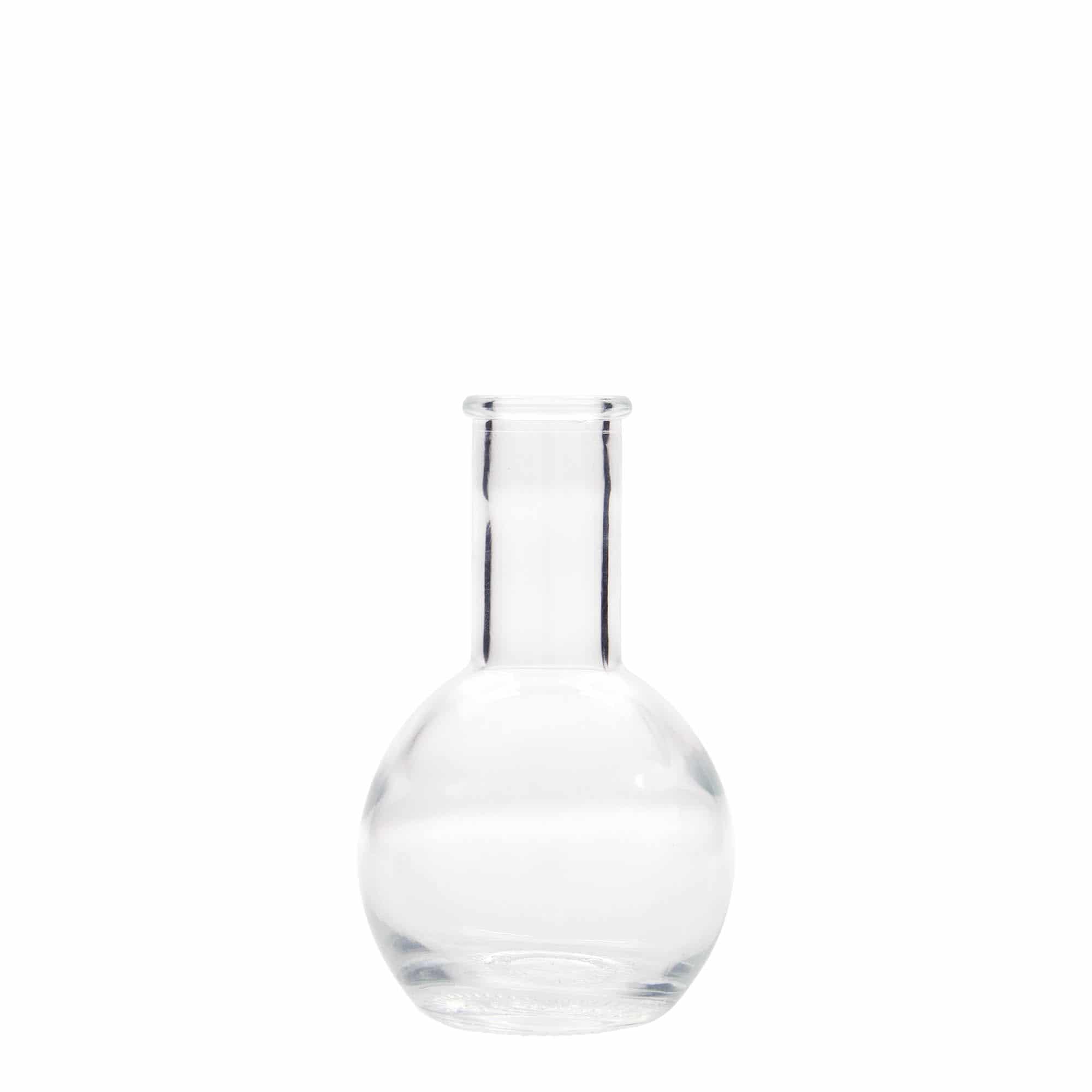 Staklena boca od 100 ml 'Tulipano', otvor: Plutani čep Staklena boca od 100 ml 'Tulipano', otvor: Plutani čep