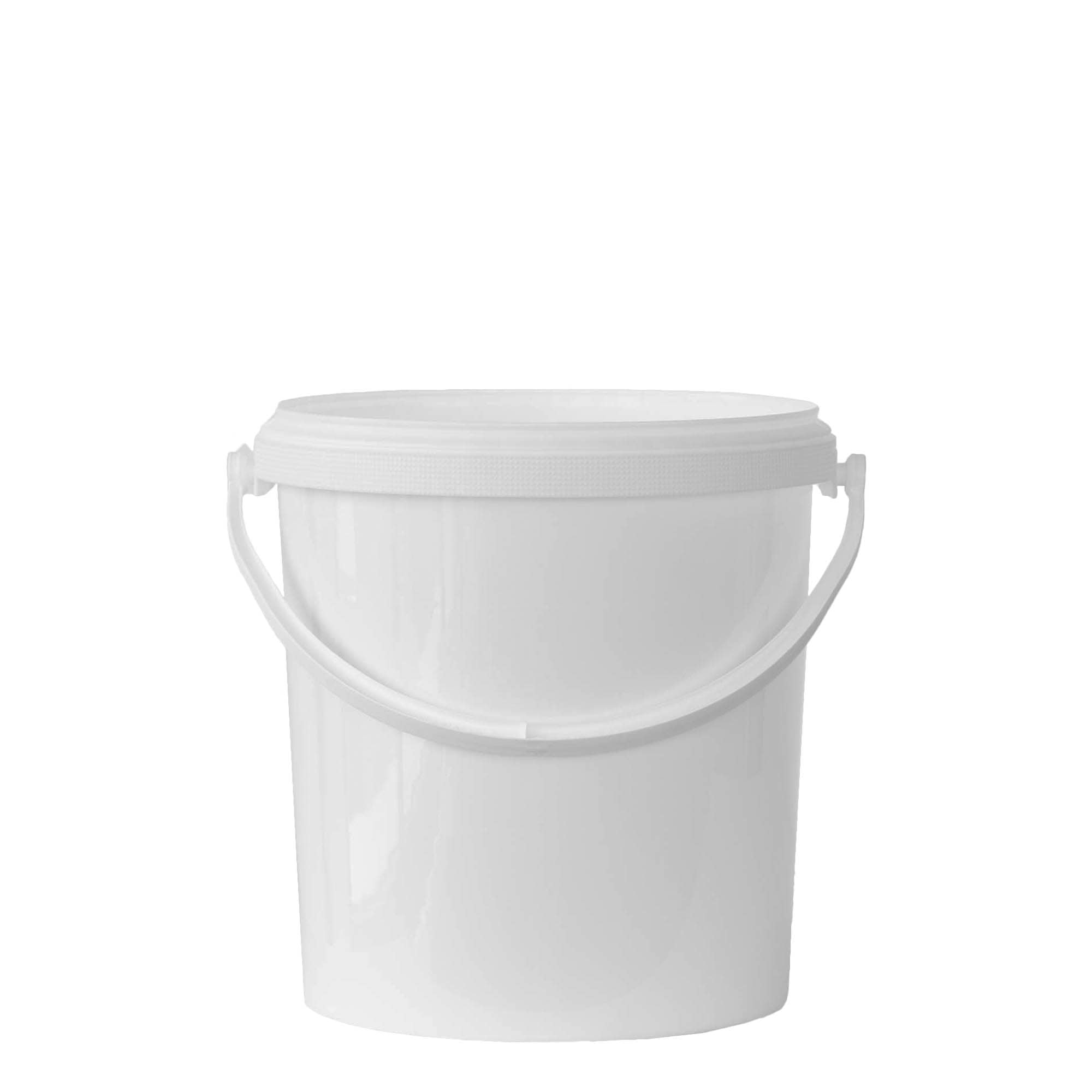 Kanta od 6 l, PP plastika, bela Kanta od 6 l, PP plastika, bela