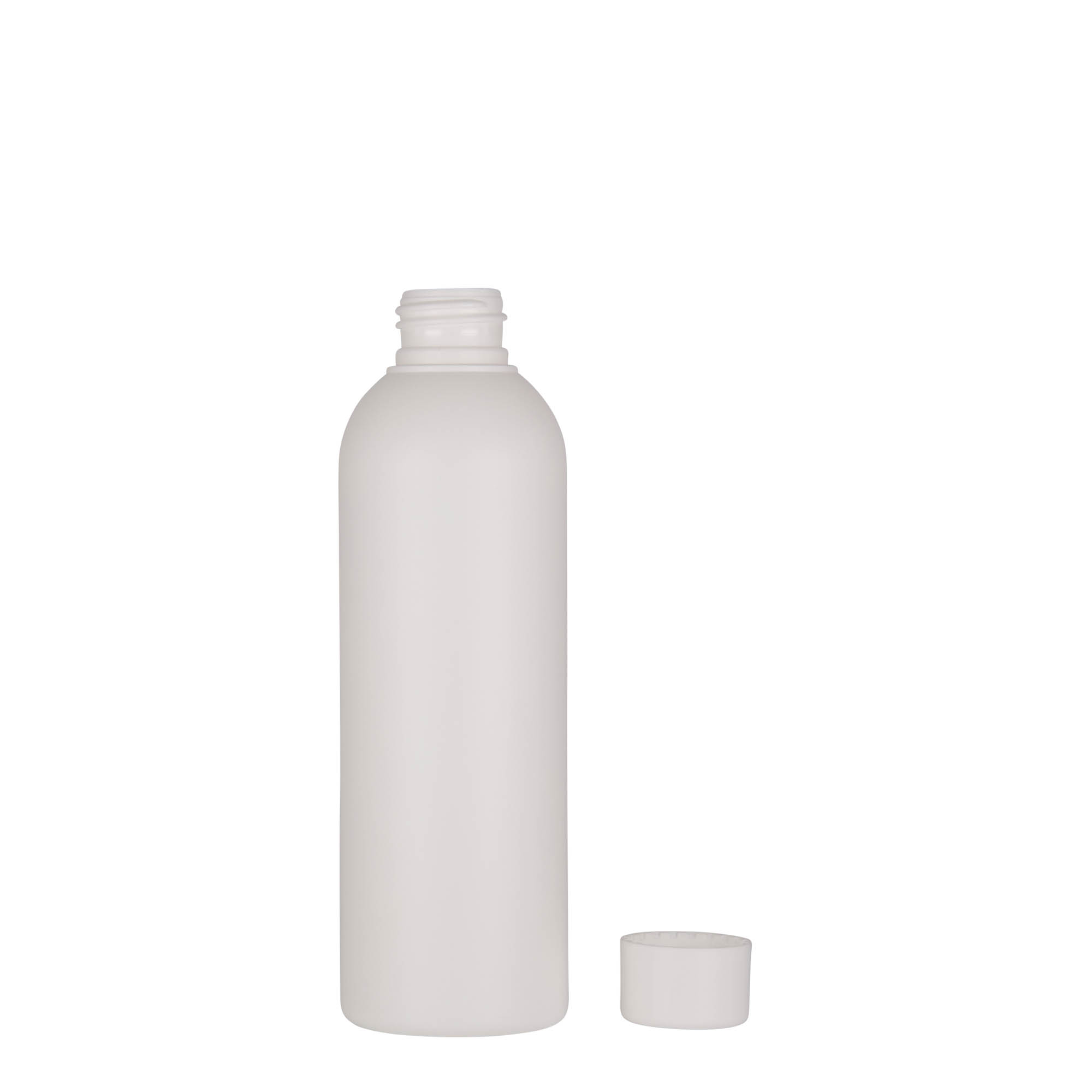 200 ml plastična flaša 'Tuffy', HDPE, bela, grlo: 24/410 200 ml plastična flaša 'Tuffy', HDPE, bela, grlo: 24/410