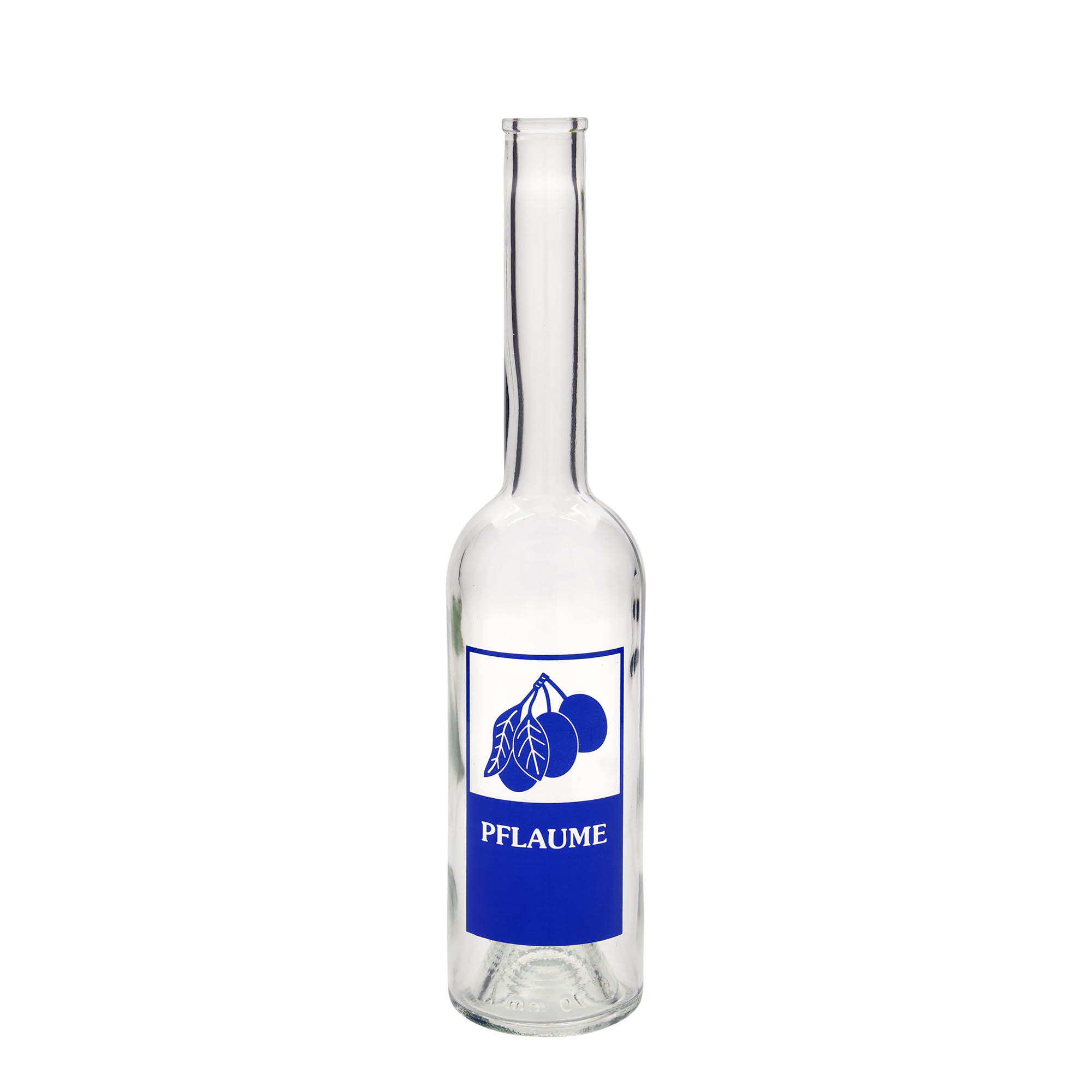 Staklena boca od 500 ml 'Opera', motiv: Šljiva, otvor: Plutani čep Staklena boca od 500 ml 'Opera', motiv: Šljiva, otvor: Plutani čep