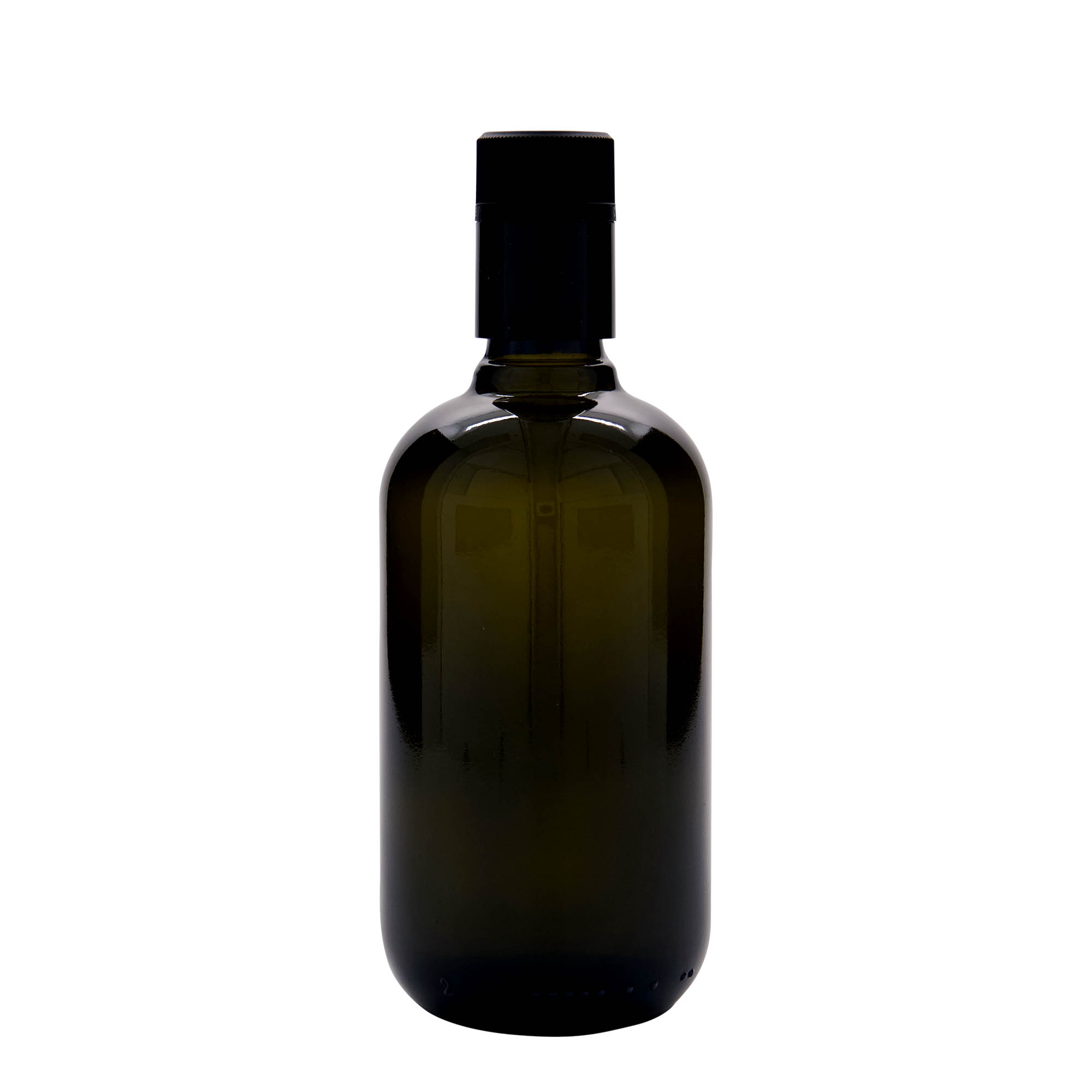 500 ml boca za sirće/ulje 'Biolio', staklo antikno zeleno, grlo: DOP 500 ml boca za sirće/ulje 'Biolio', staklo antikno zeleno, grlo: DOP