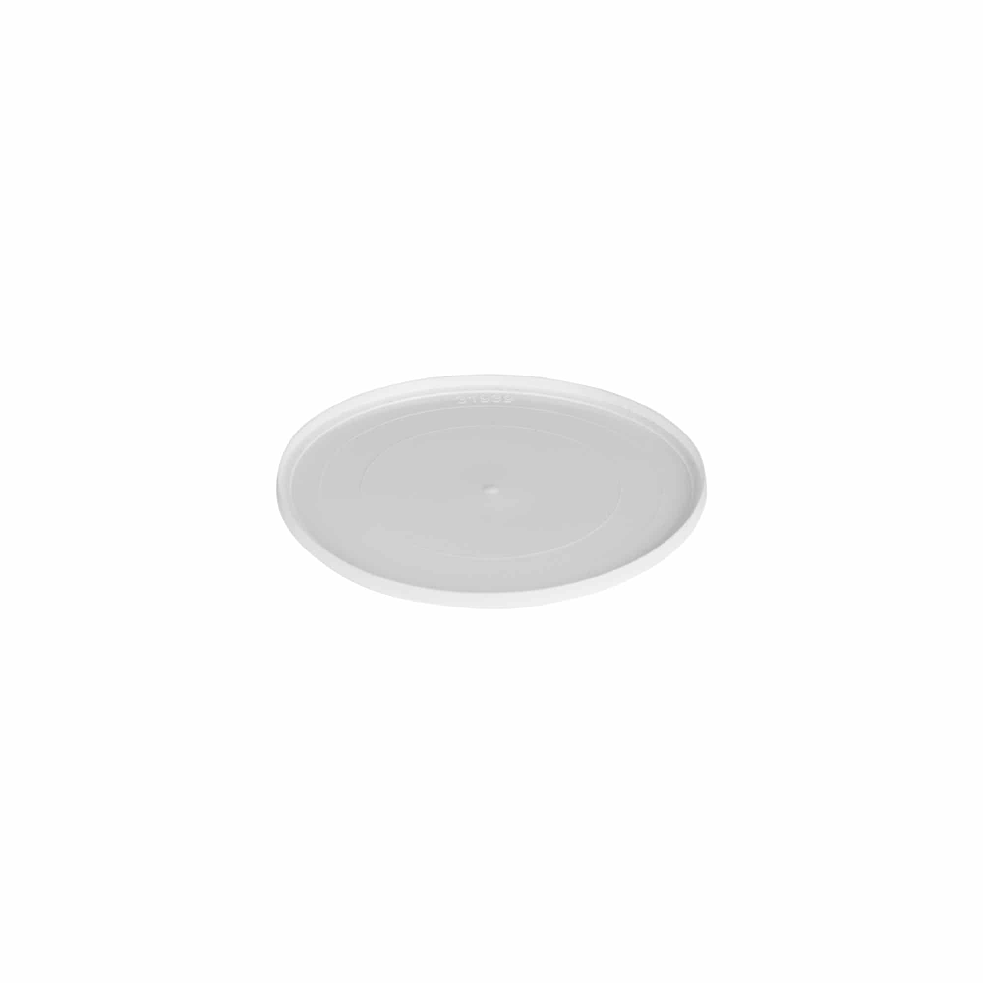 Pokrovna ploča za 150 ml 'Bianca', PP plastika, bela