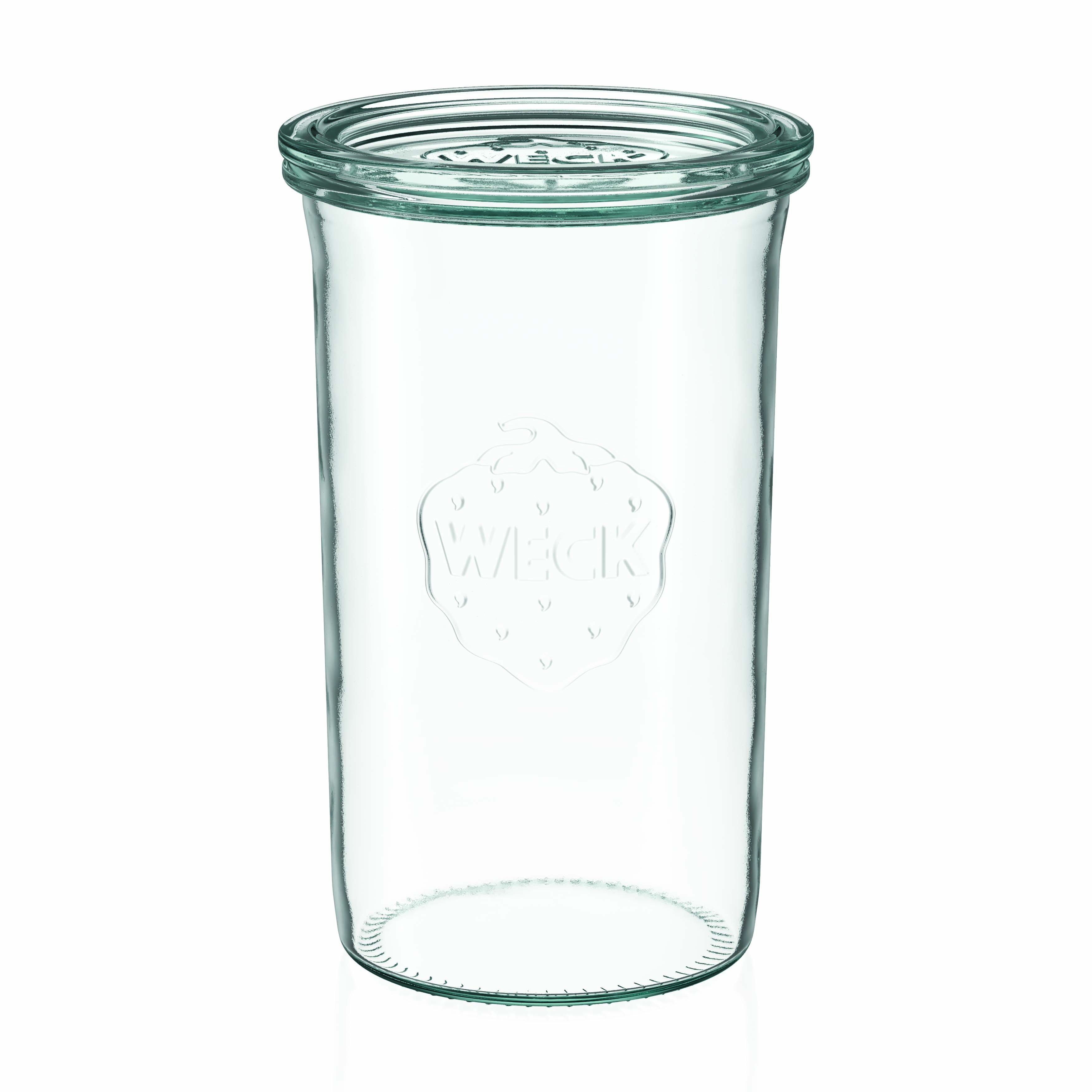 1.000 ml WECK-staklena tegla za okretanje #, otvor: okrugli rub