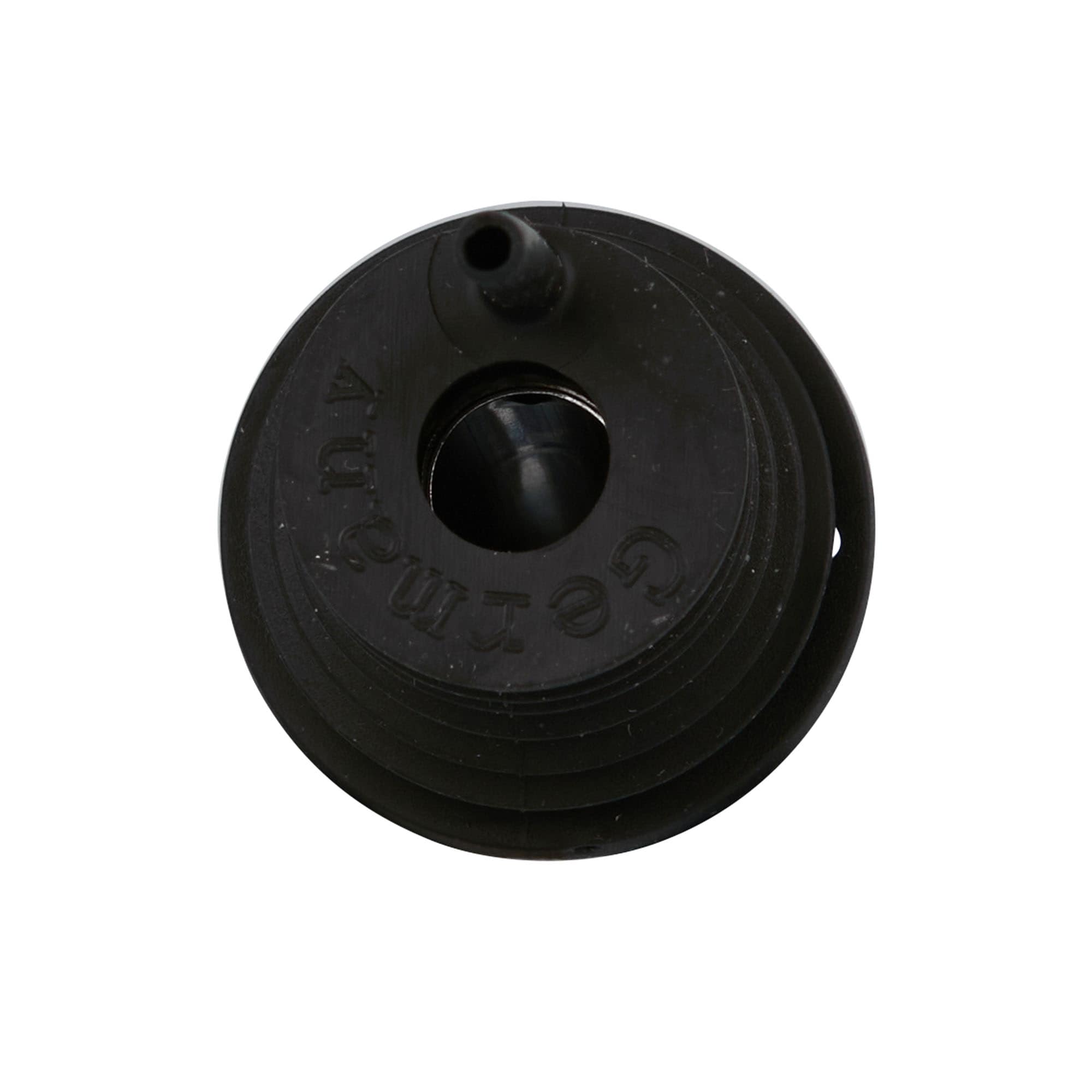 Izlivač Inox sa baršunastim okovratnikom, od nerđajućeg čelika, srebrne boje Izlivač Inox sa baršunastim okovratnikom, od nerđajućeg čelika, srebrne boje