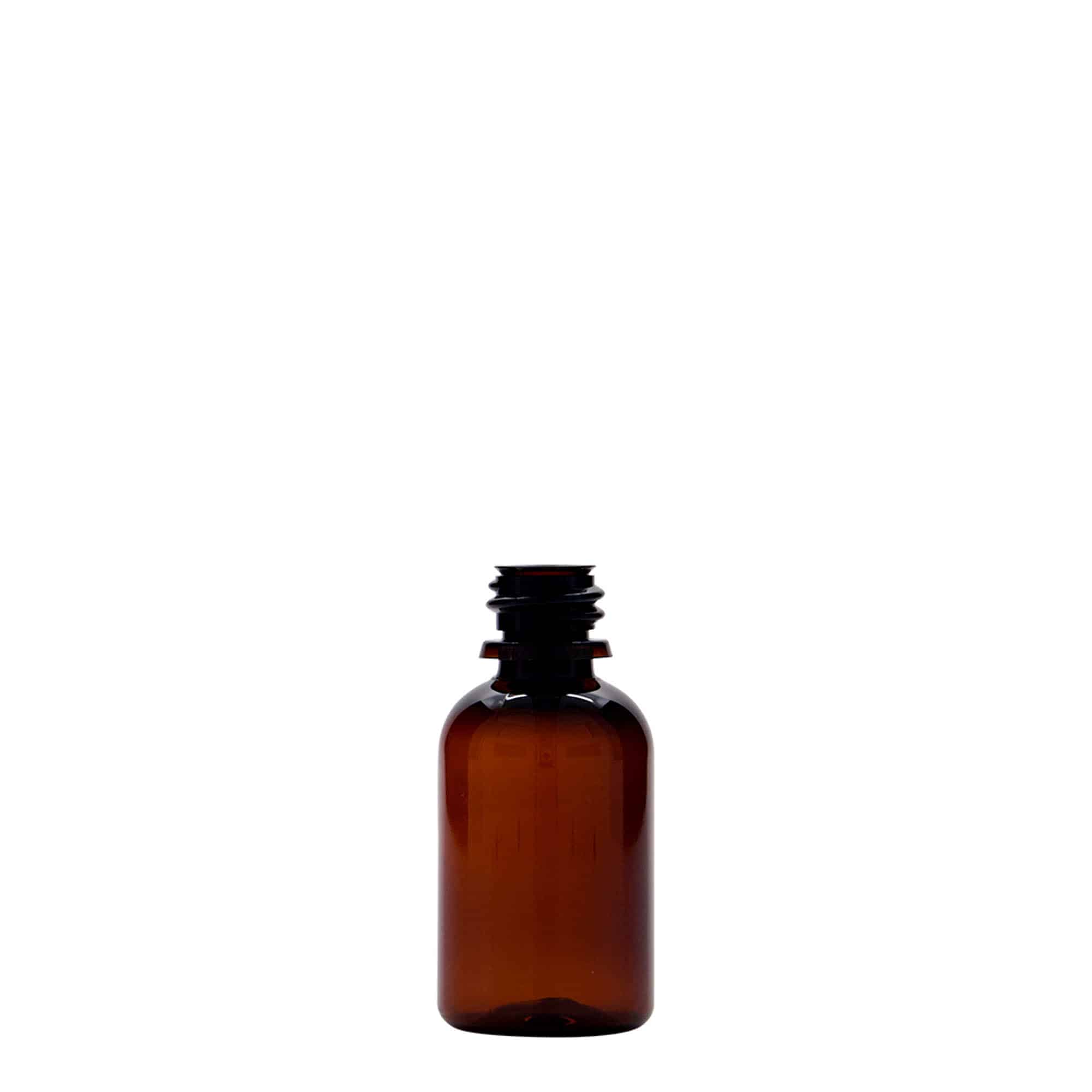 30 ml PET medicinska bočica 'Easy Living', braon, plastika, grlo: DIN 18 30 ml PET medicinska bočica 'Easy Living', braon, plastika, grlo: DIN 18
