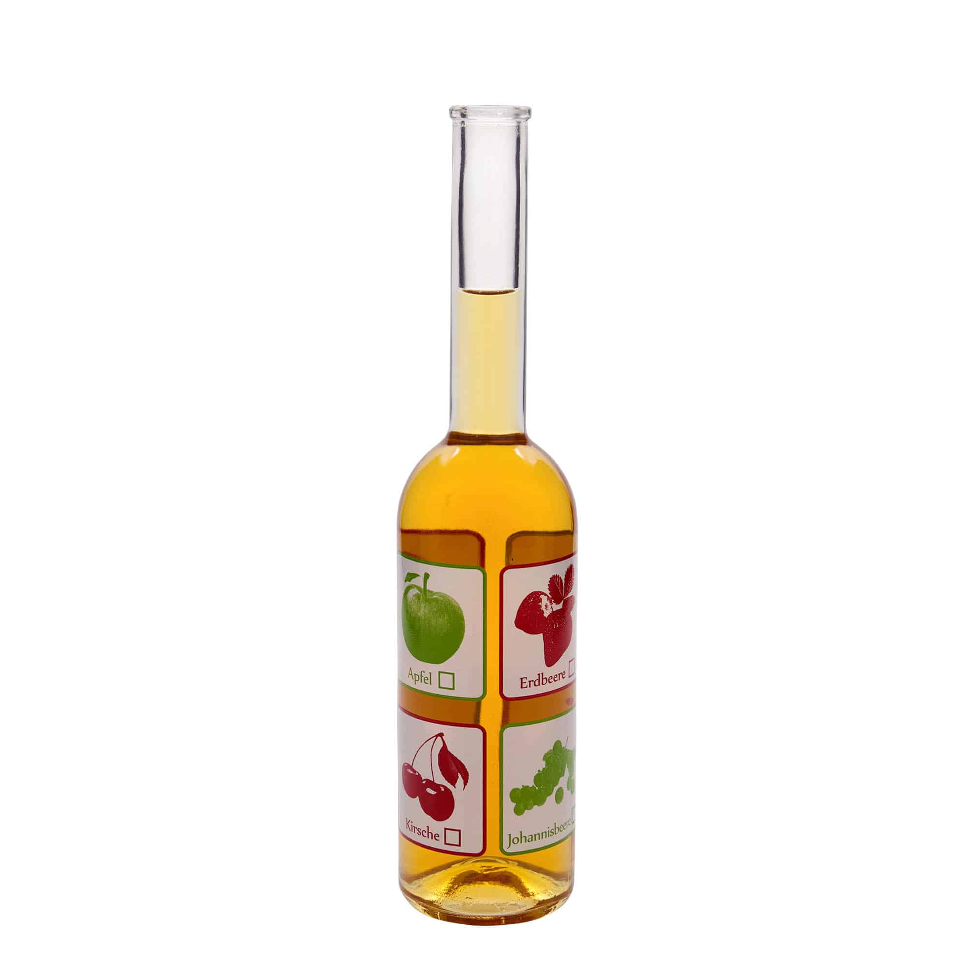 500 ml staklena boca 'Opera', motiv: voće, grlo: čep