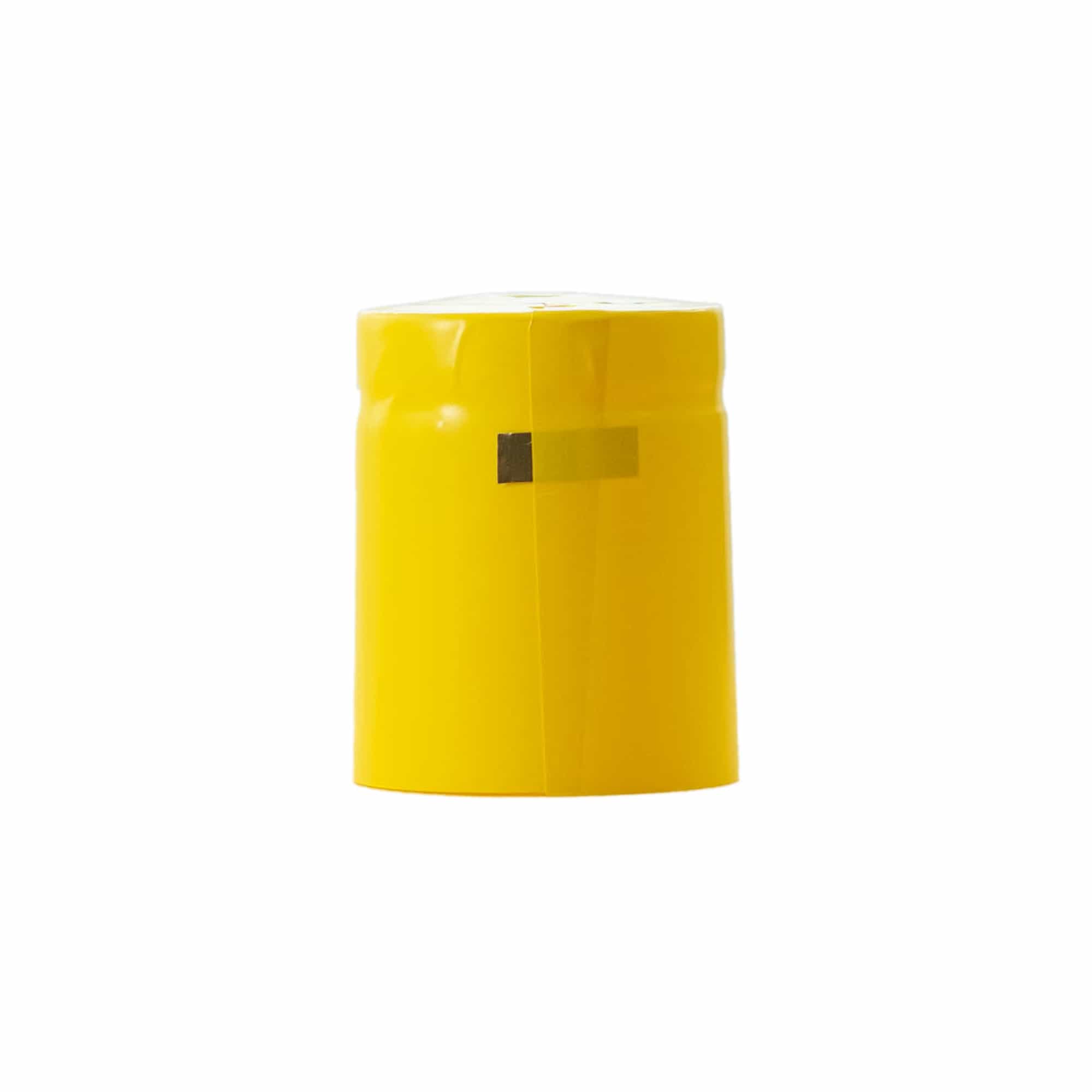 Skupljajuća kapsula 32x41, PVC plastika, žuta Skupljajuća kapsula 32x41, PVC plastika, žuta