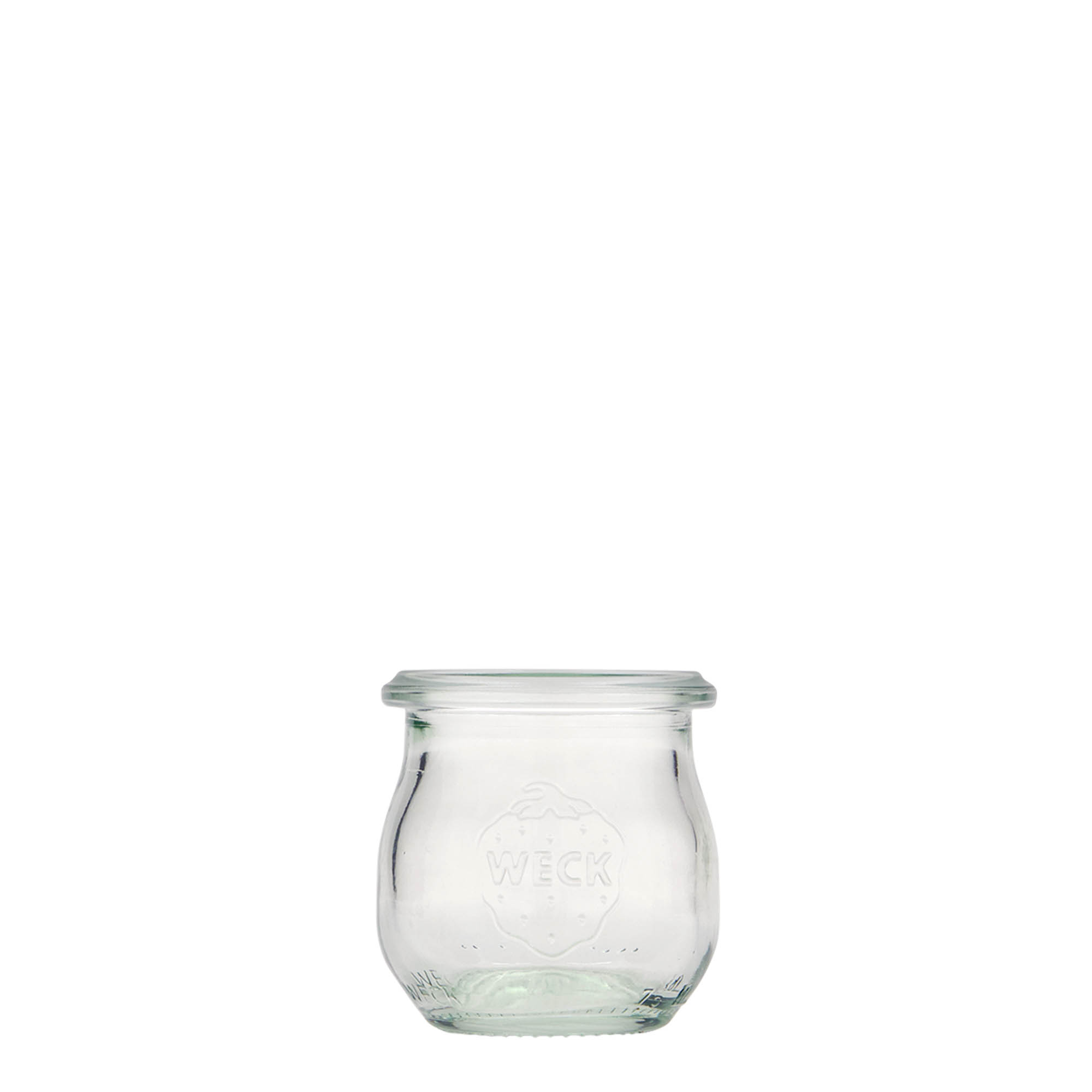 75 ml WECK-Tulpenglas, otvor: okrugli rub