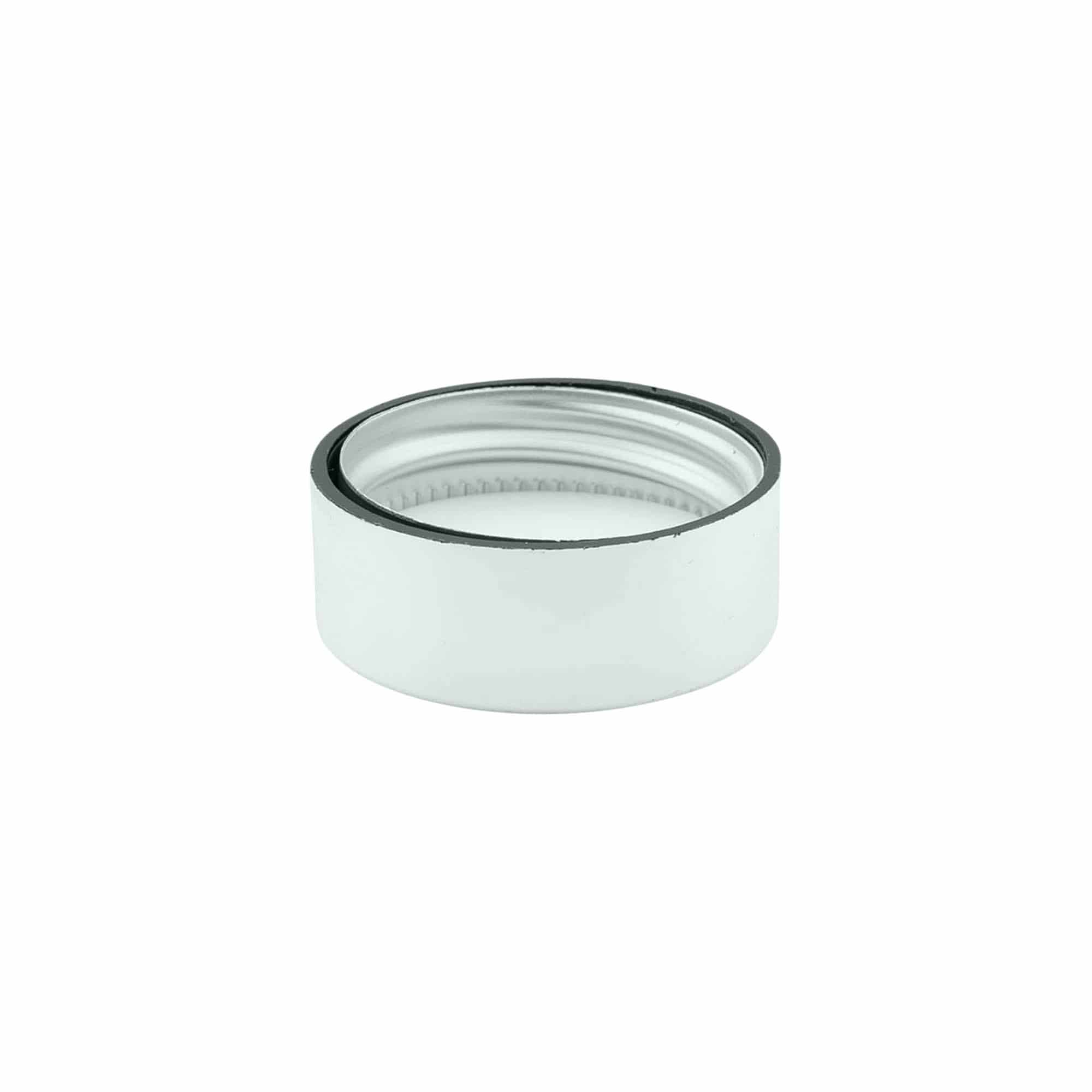 Navojni zatvarač, ABS plastika, srebrne boje, za otvor: GPI 33/400