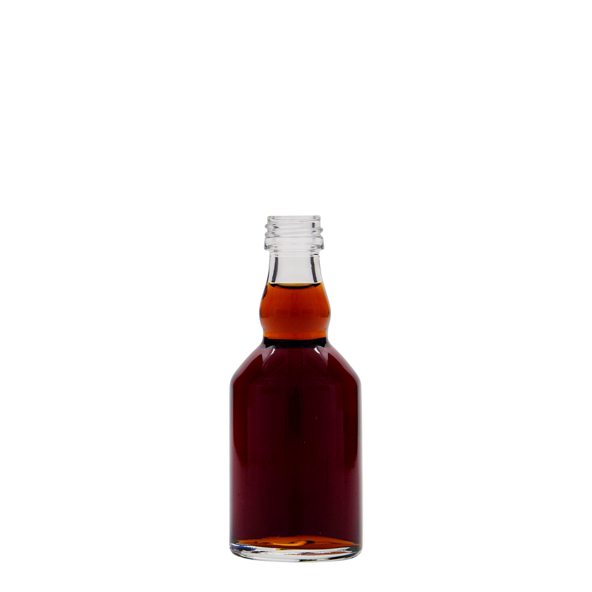 50 ml staklena flaša 'Georgio', grlo: PP 18 50 ml staklena flaša 'Georgio', grlo: PP 18