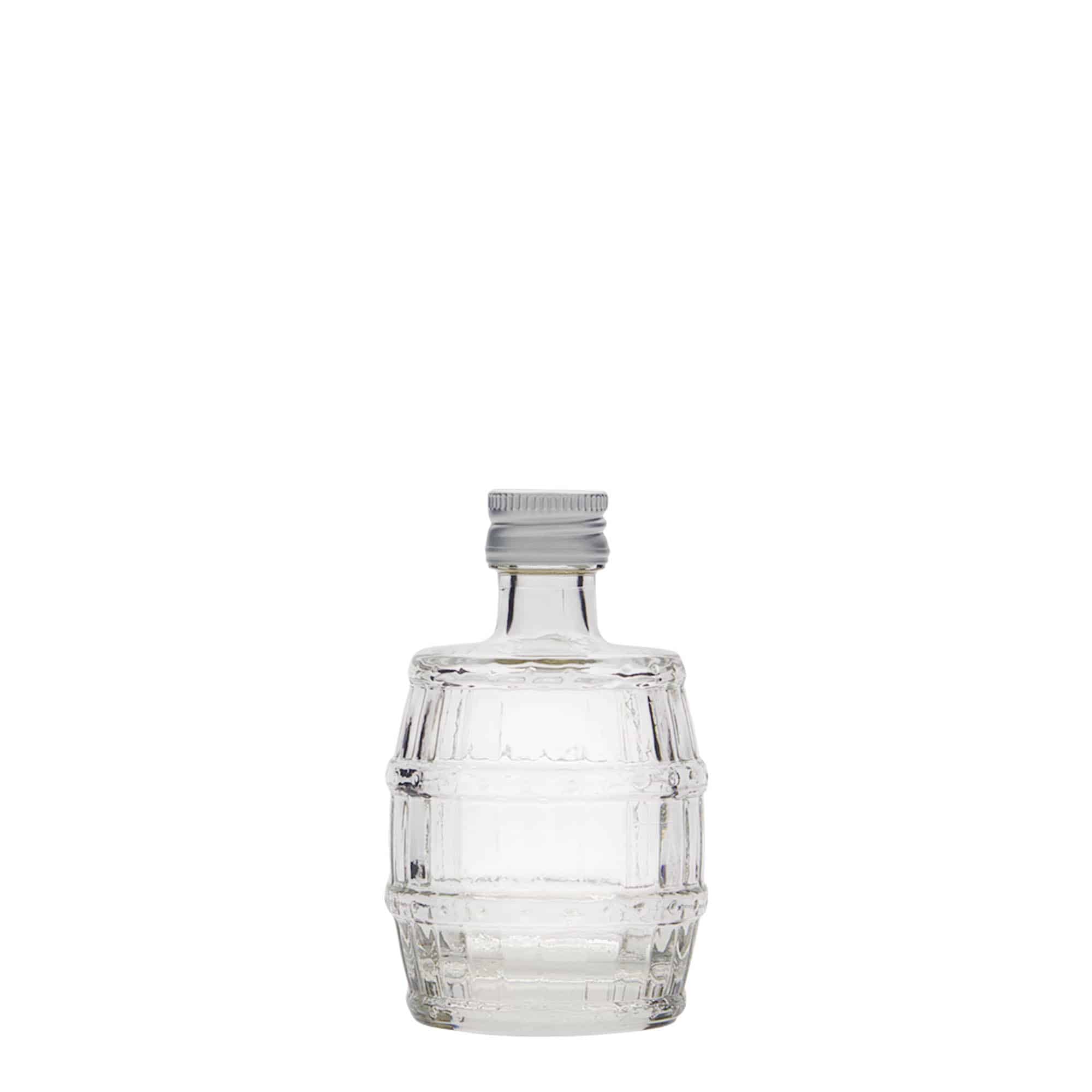 50 ml staklena boca 'Burence', grlo: PP 18 50 ml staklena boca 'Burence', grlo: PP 18