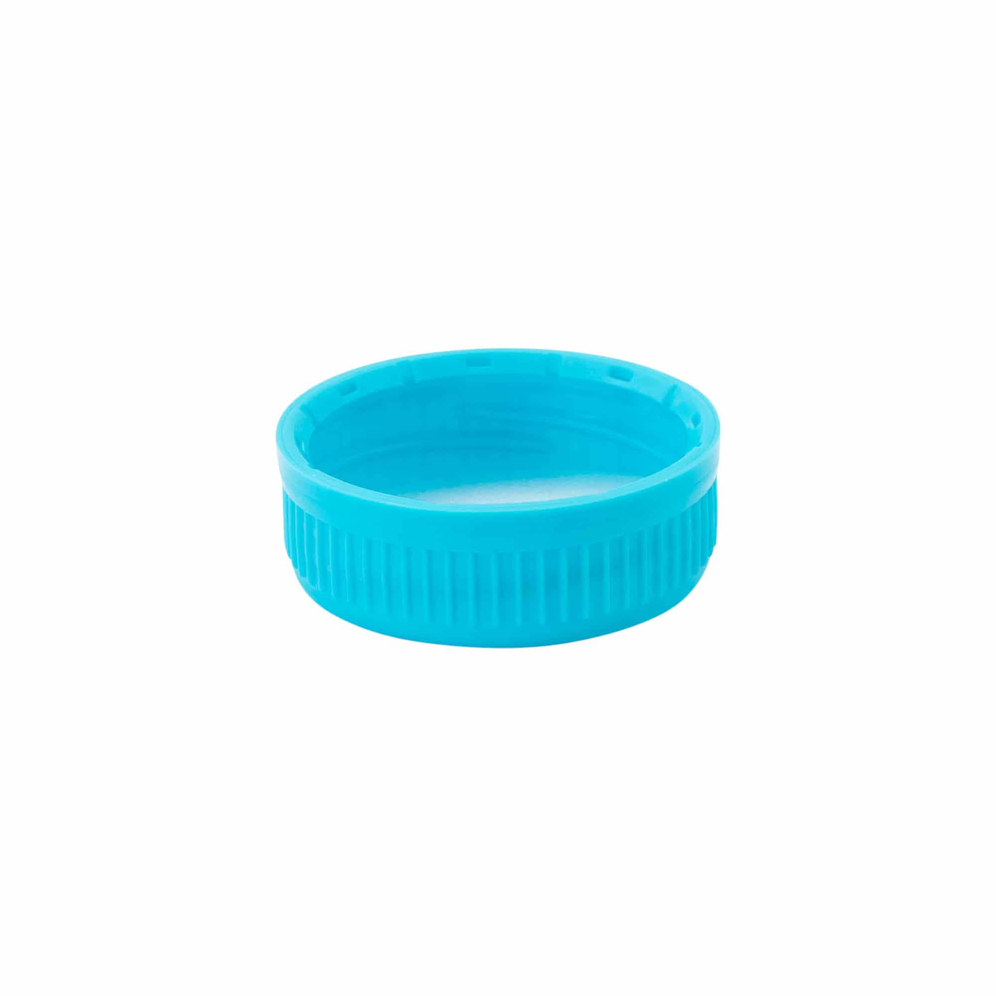Zatvarač sa navojem 40mm, PE-plastika, svetloplavi