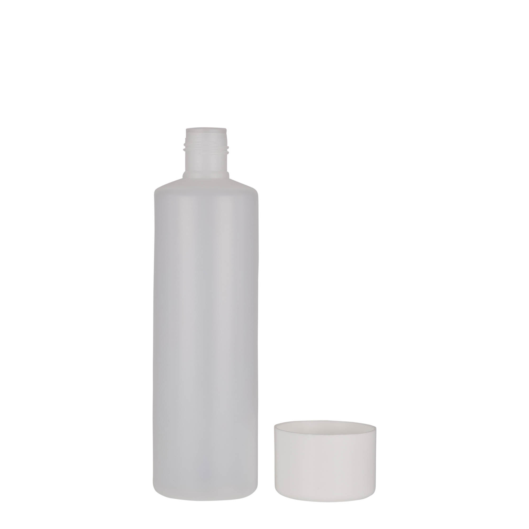 250 ml okrugla boca, PE-plastika, prirodna boja, otvor: zatvarač na navoj 250 ml okrugla boca, PE-plastika, prirodna boja, otvor: zatvarač na navoj