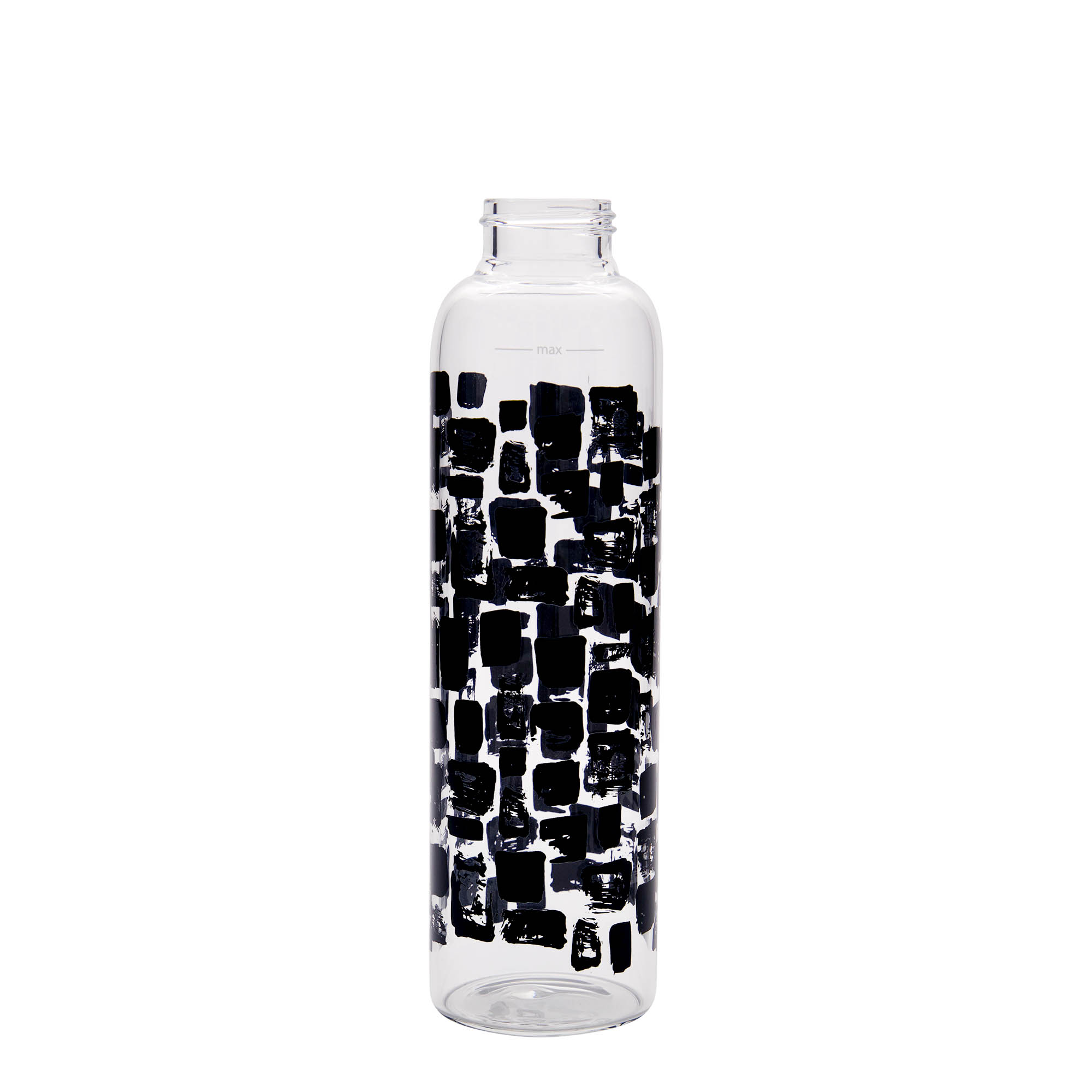 Boca za piće od 500 ml, 'Perseus', motiv: Crni pravougaonik, otvor: Zatvarač sa navojem Boca za piće od 500 ml, 'Perseus', motiv: Crni pravougaonik, otvor: Zatvarač sa navojem