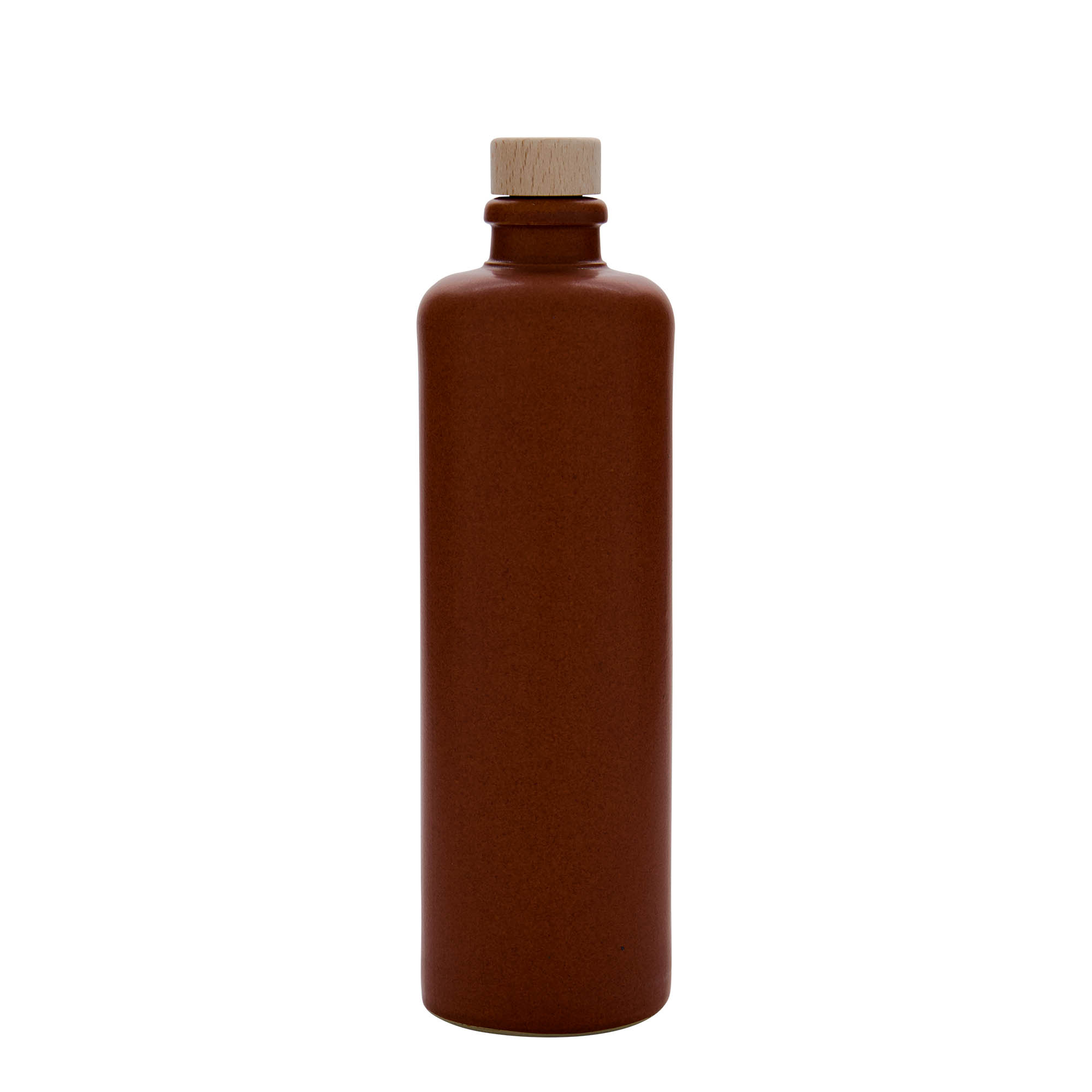 500 ml glineni vrč, kamenina, crveno-smeđi, otvor: pluta 500 ml glineni vrč, kamenina, crveno-smeđi, otvor: pluta