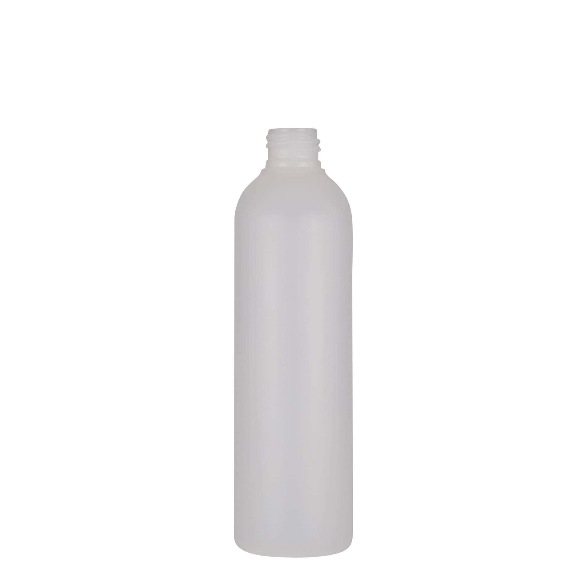 250 ml plastična flaša 'Tuffy', HDPE, prirodna, grlo: 24/410