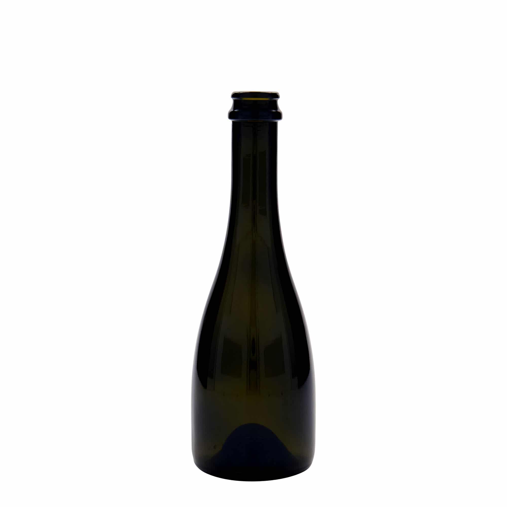 Boca za pivo/šampanjac od 330 ml 'Tosca', staklo, antik zelena, otvor: Krunski čepovi Boca za pivo/šampanjac od 330 ml 'Tosca', staklo, antik zelena, otvor: Krunski čepovi