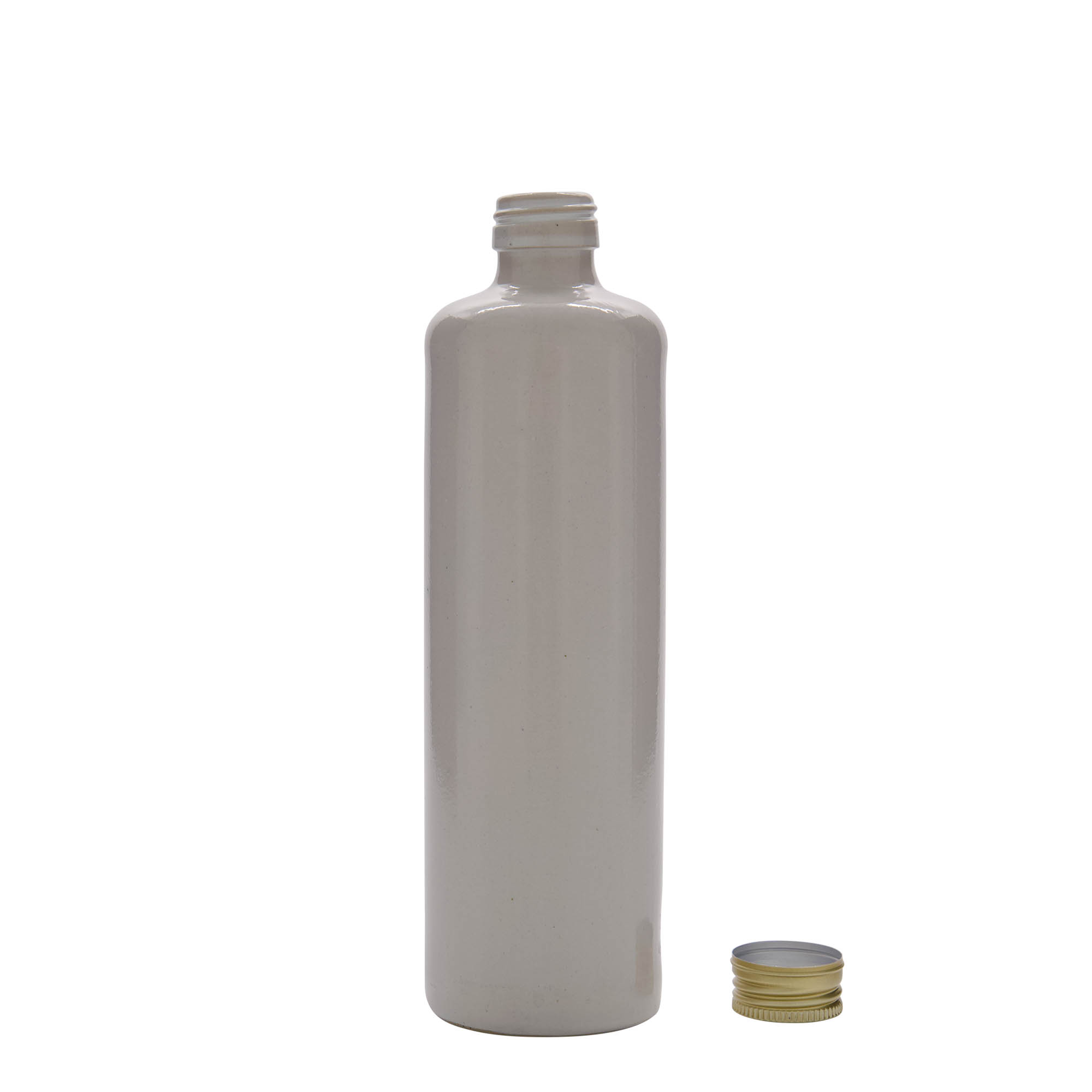 500 ml vrč od gline, kamenina, beo, otvor: PP 31,5