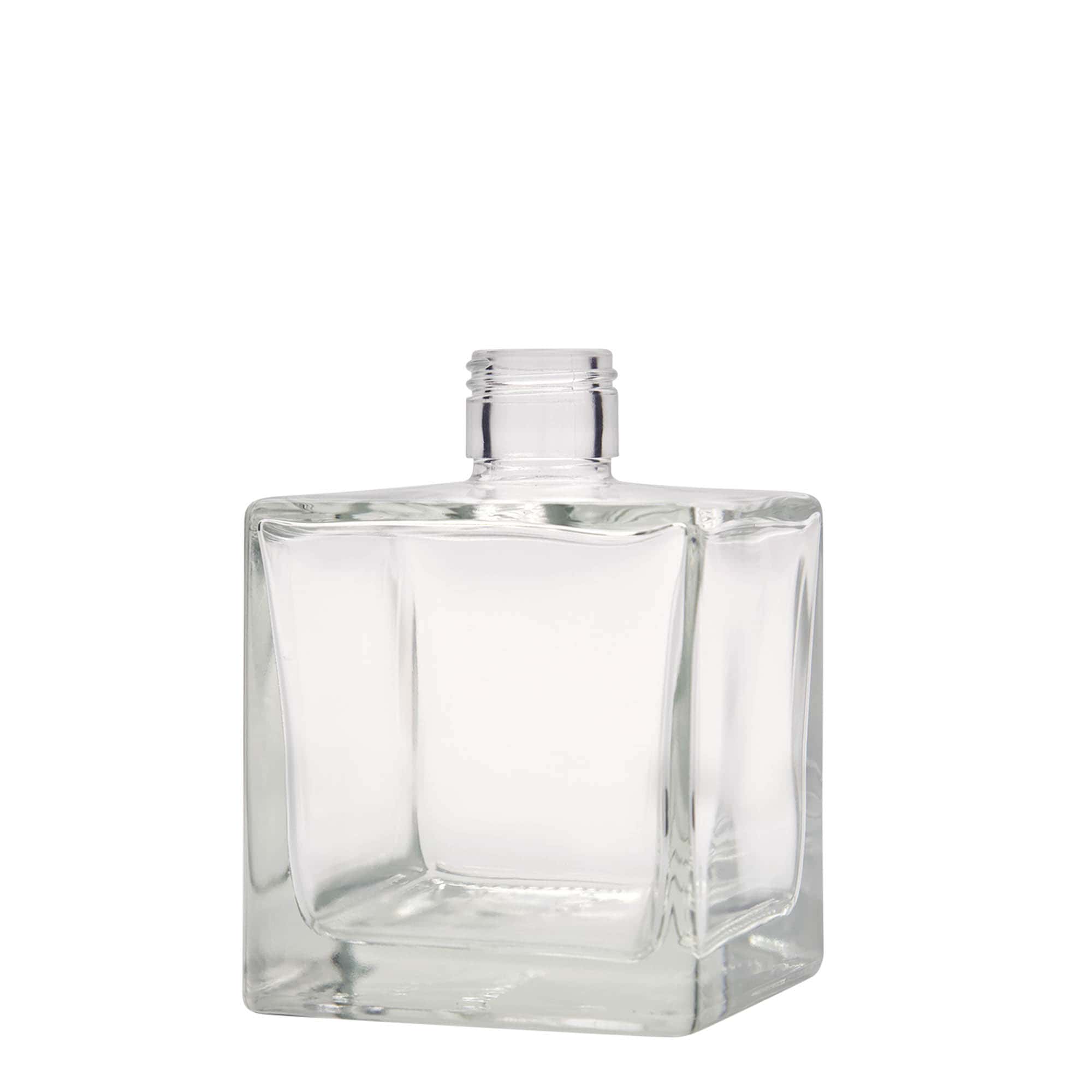 500 ml staklena boca 'Cube', kvadratna, grlo: PP 31,5