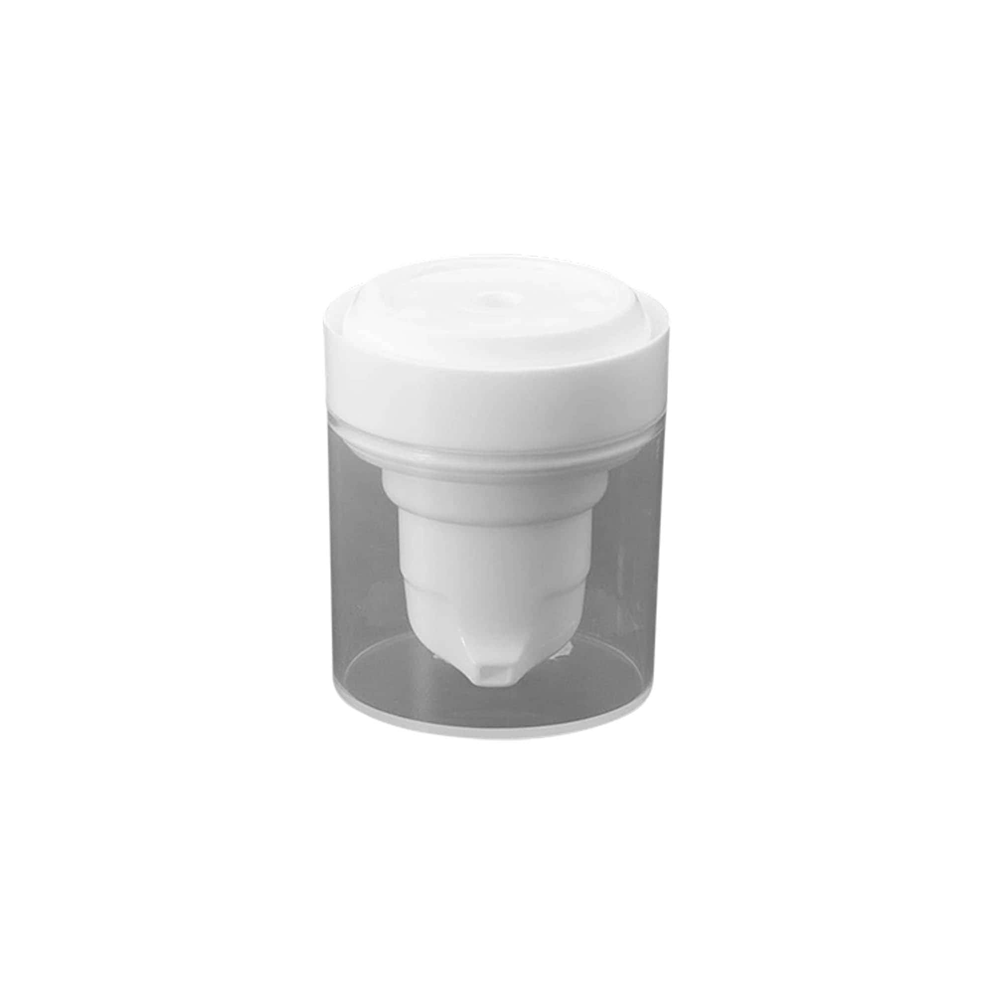 Airless dozer pumpa 'Micro', PP-plastika, bela