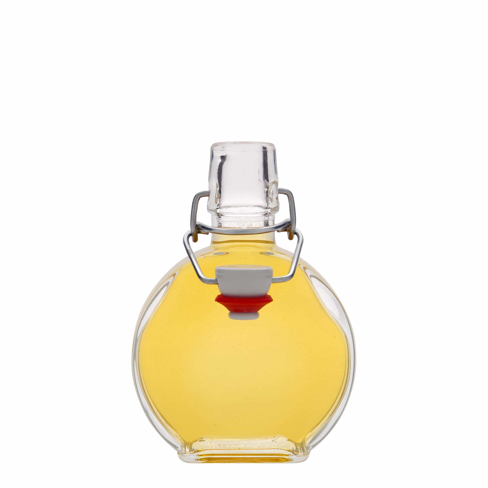 Staklena boca od 200 ml 'Sensatione', pravougaona, otvor: Zakretni vrh