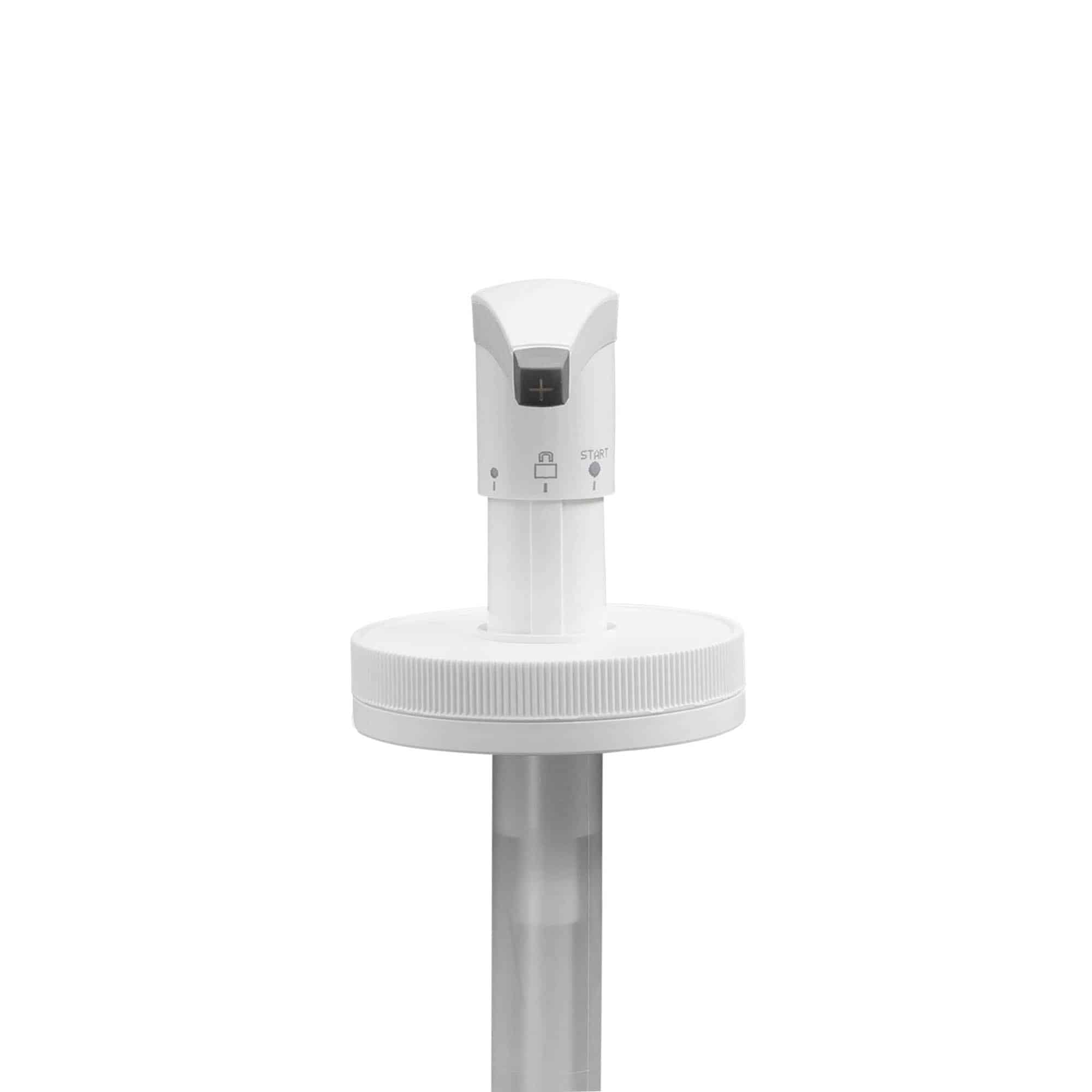 Dozirna pumpa za 655 ml 'Securibox', PE-plastika, bela, za otvor: navojni poklopac Dozirna pumpa za 655 ml 'Securibox', PE-plastika, bela, za otvor: navojni poklopac
