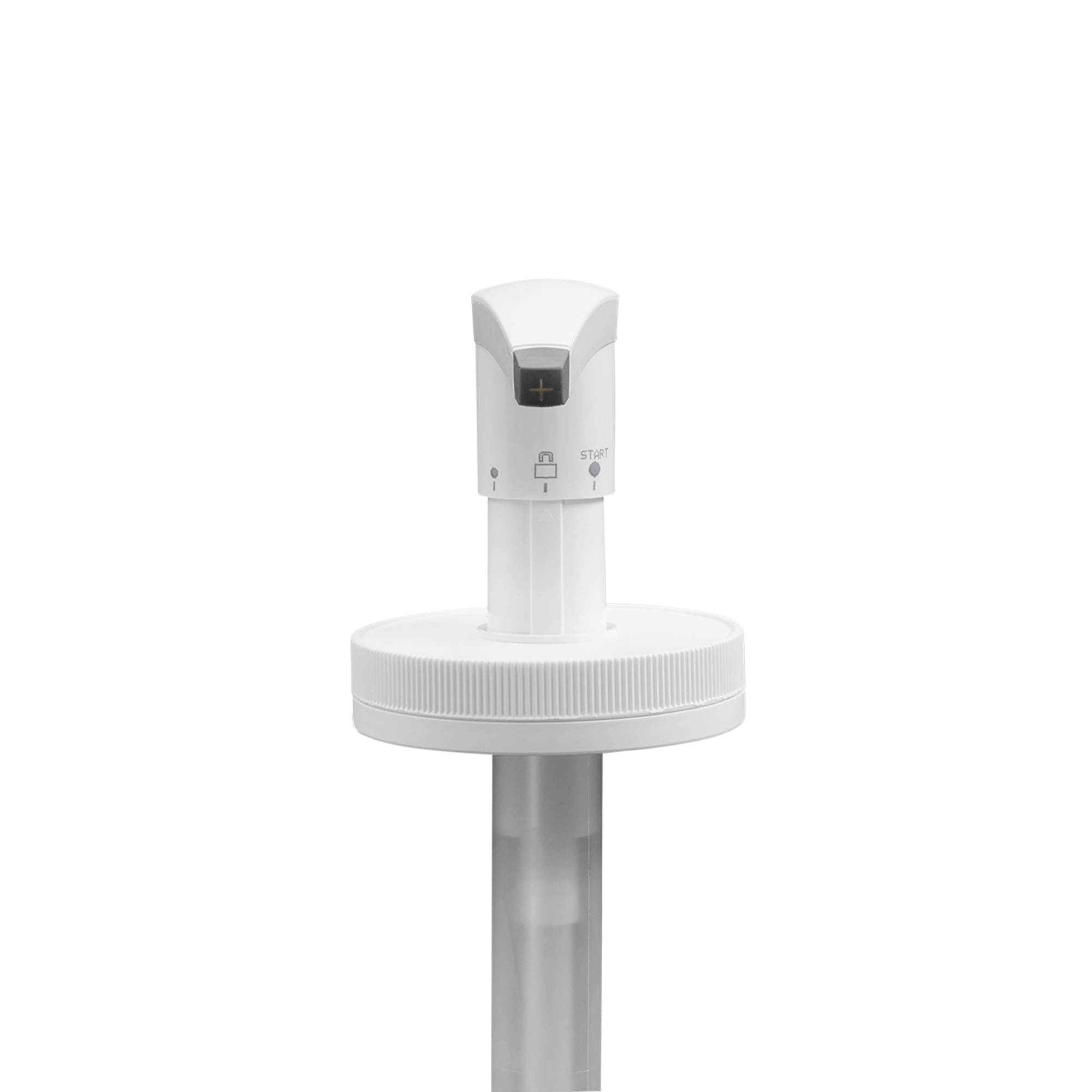 Dozirna pumpa za 655 ml 'Securibox', PE-plastika, bela, za otvor: navojni poklopac Dozirna pumpa za 655 ml 'Securibox', PE-plastika, bela, za otvor: navojni poklopac