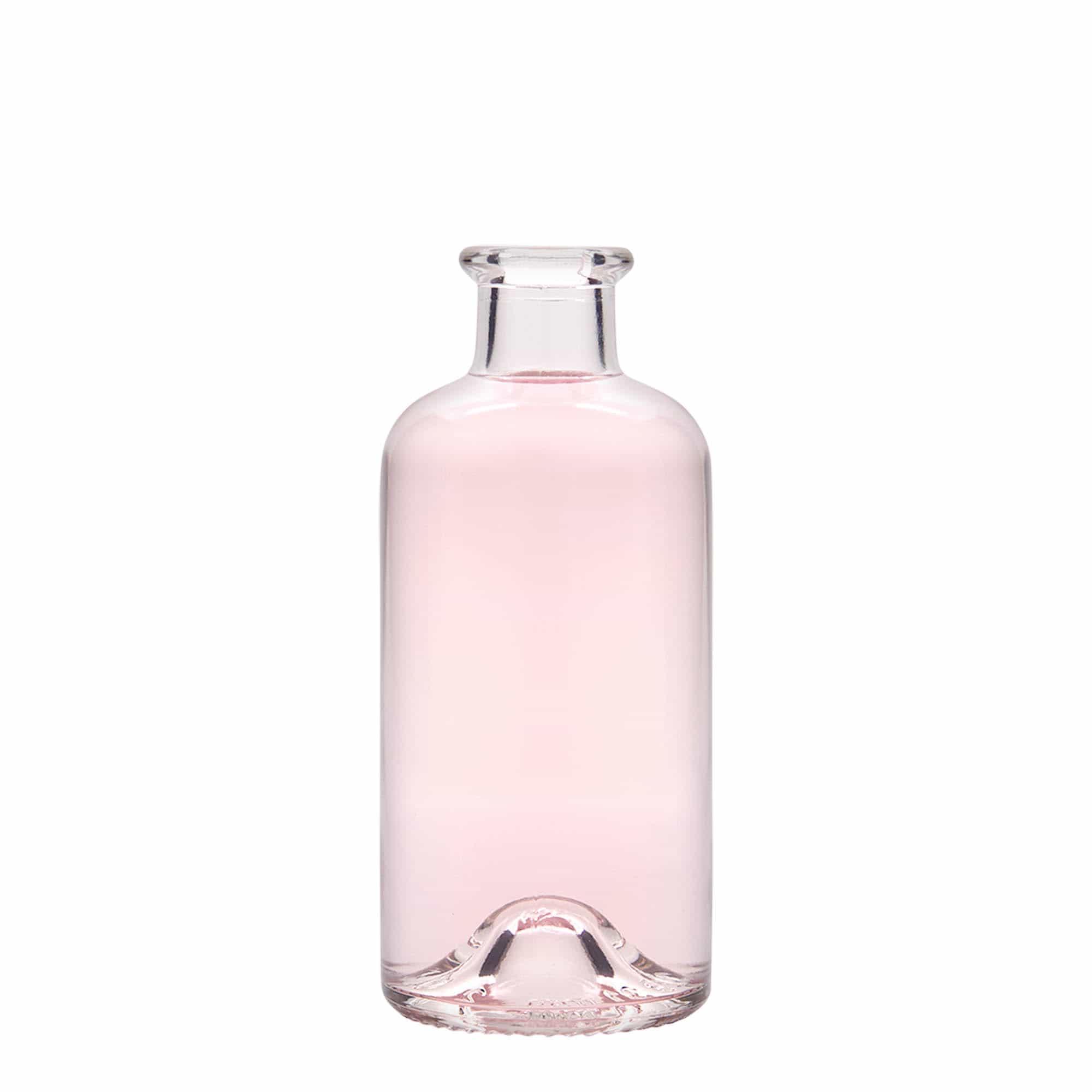 200 ml staklena flaša apotekarska, otvor: plutani čep