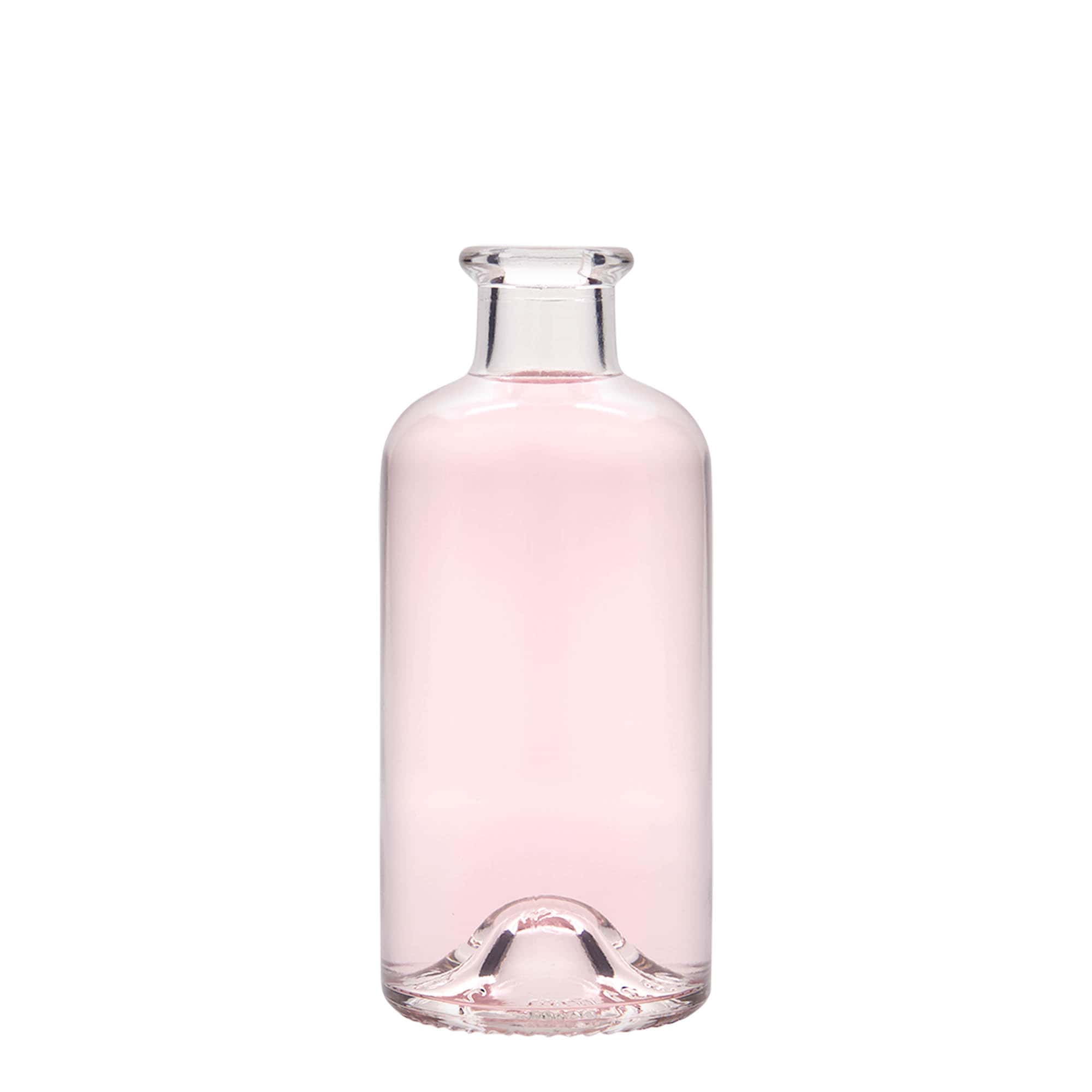 200 ml staklena flaša apotekarska, otvor: plutani čep