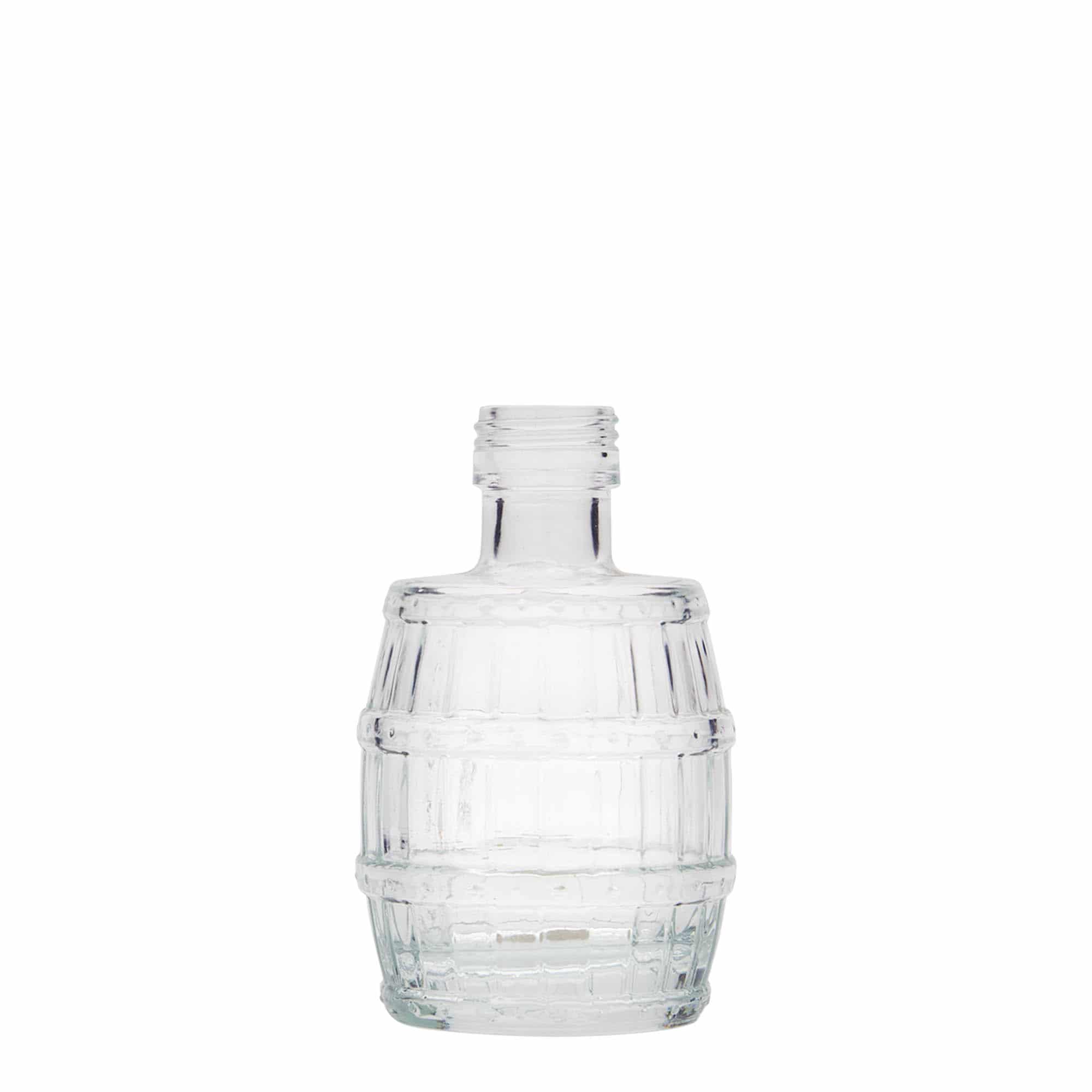 Staklena boca od 100 ml 'Bure', otvor: PP 24 Staklena boca od 100 ml 'Bure', otvor: PP 24