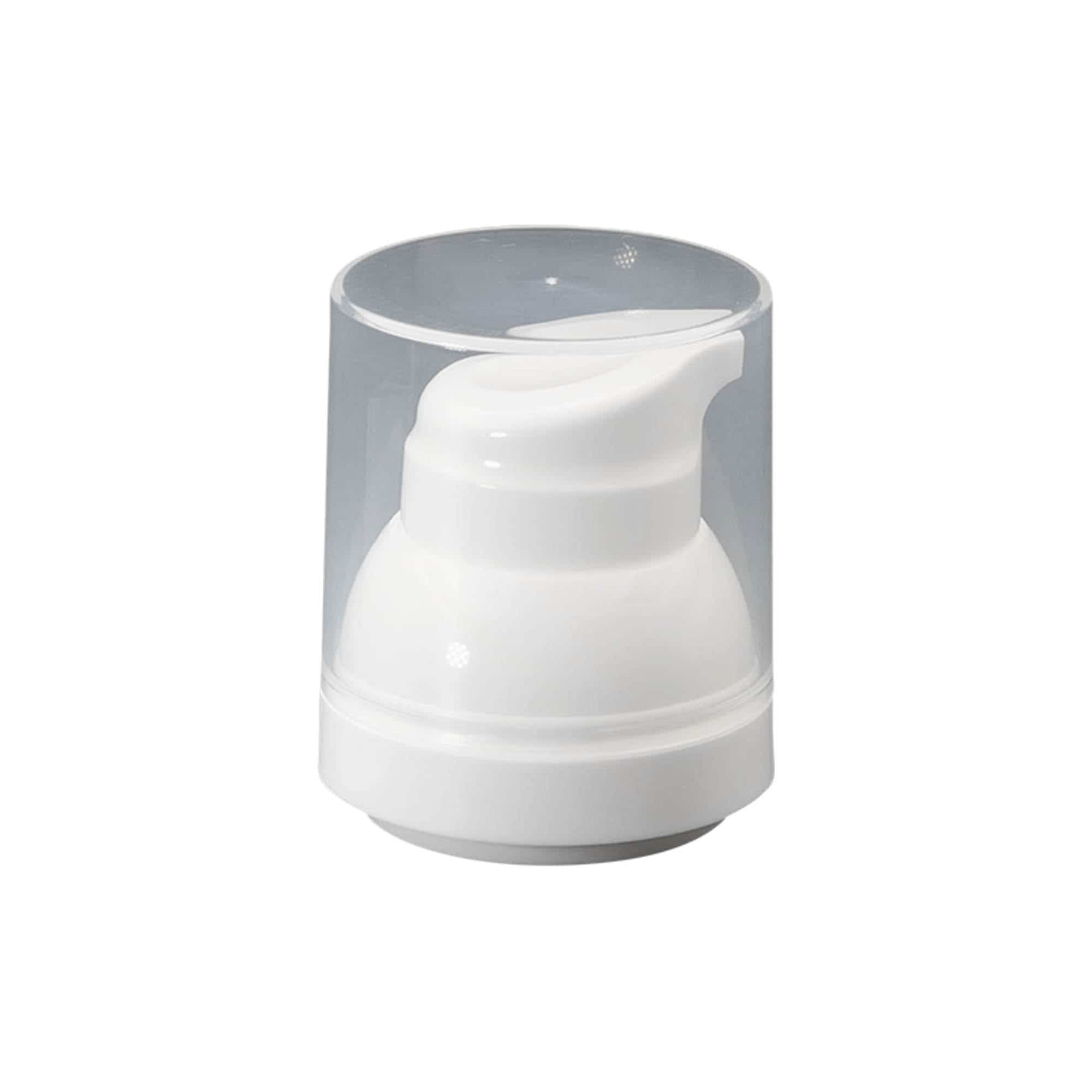 Airless dozator s pumpicom 'Mezzo', PP plastika, bela Airless dozator s pumpicom 'Mezzo', PP plastika, bela