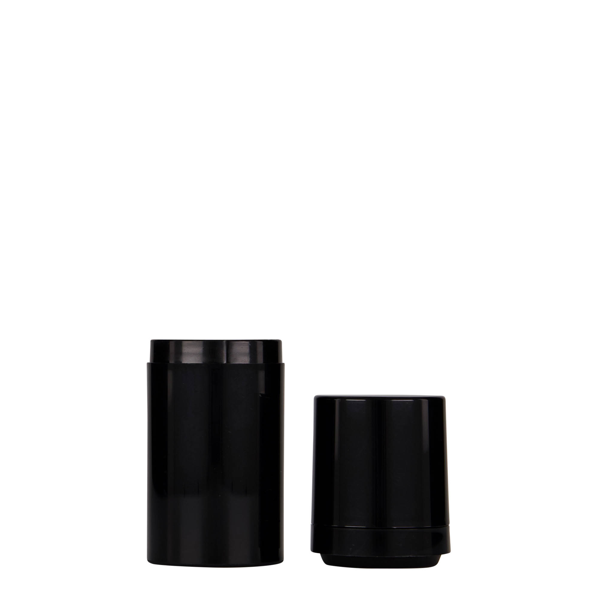 30 ml Airless dozer 'Mezzo', PP-plastika, crna 30 ml Airless dozer 'Mezzo', PP-plastika, crna