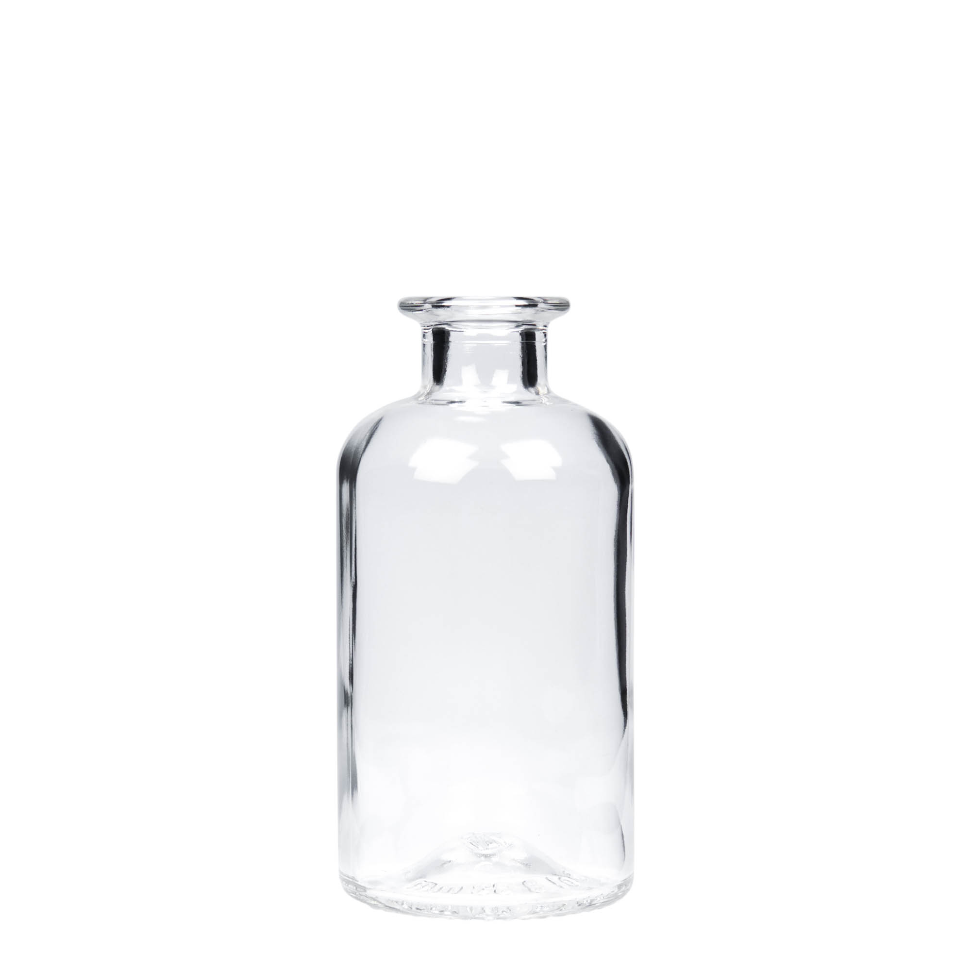 250 ml staklena flaša apotekarska, otvor: čep 250 ml staklena flaša apotekarska, otvor: čep