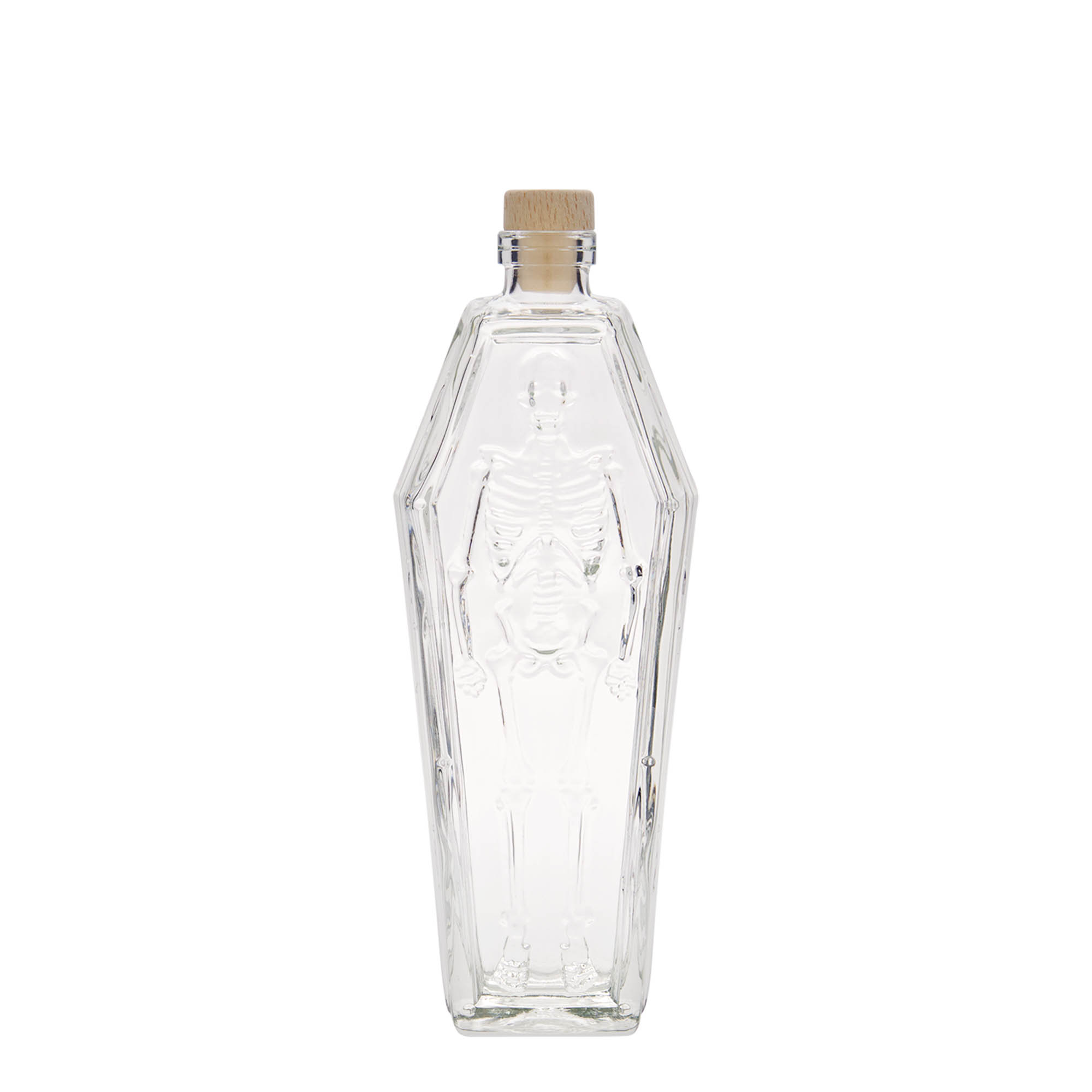 200 ml staklena boca 'Sarkofag', otvor: plutani čep 200 ml staklena boca 'Sarkofag', otvor: plutani čep
