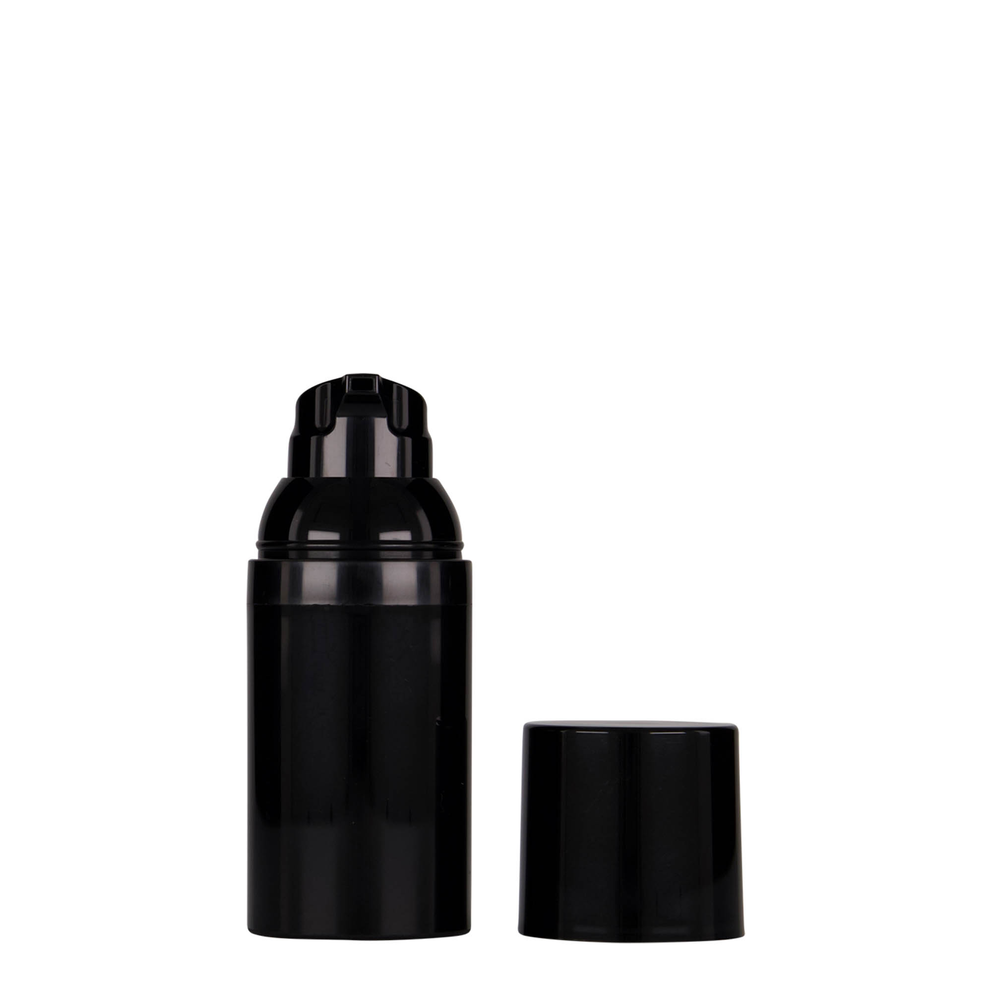 30 ml Airless dozer 'Mezzo', PP-plastika, crna