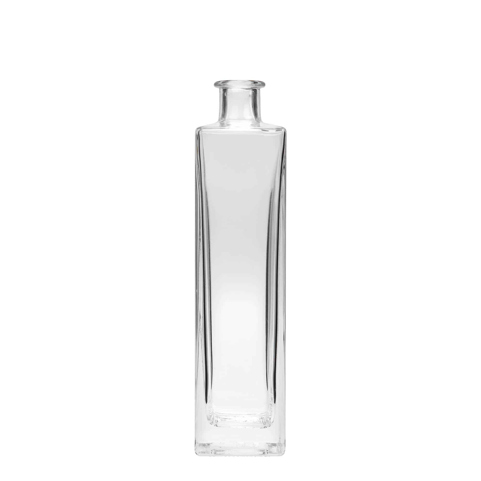 500 ml staklena boca 'Rafaello', četvrtasta, otvor: čep 500 ml staklena boca 'Rafaello', četvrtasta, otvor: čep