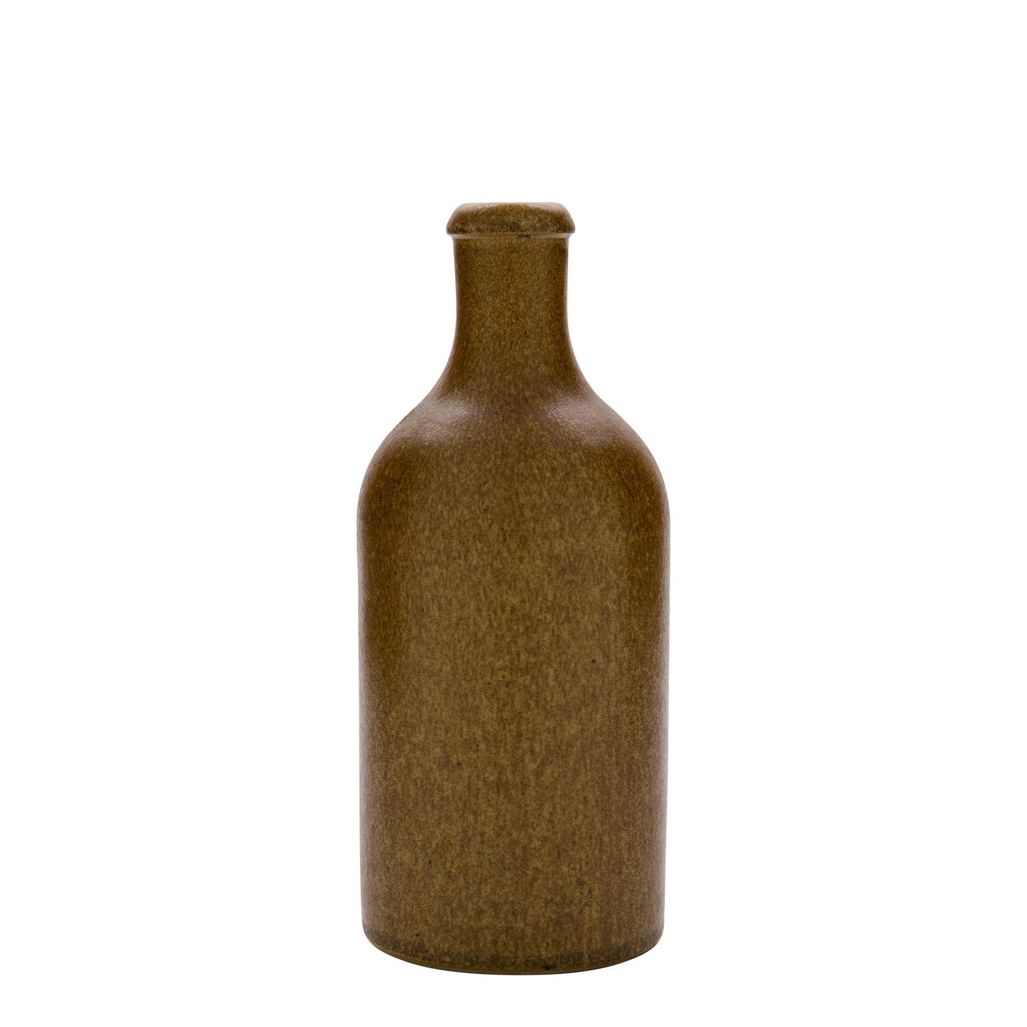 Glinena boca od 500 ml, keramika, braon-kristal, otvor: Plutani čep Glinena boca od 500 ml, keramika, braon-kristal, otvor: Plutani čep