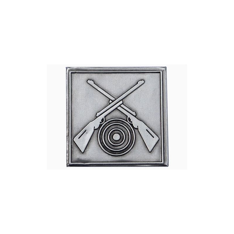 Olovna etiketa 'Schützen', kvadratna, metalna, srebrna Olovna etiketa 'Schützen', kvadratna, metalna, srebrna