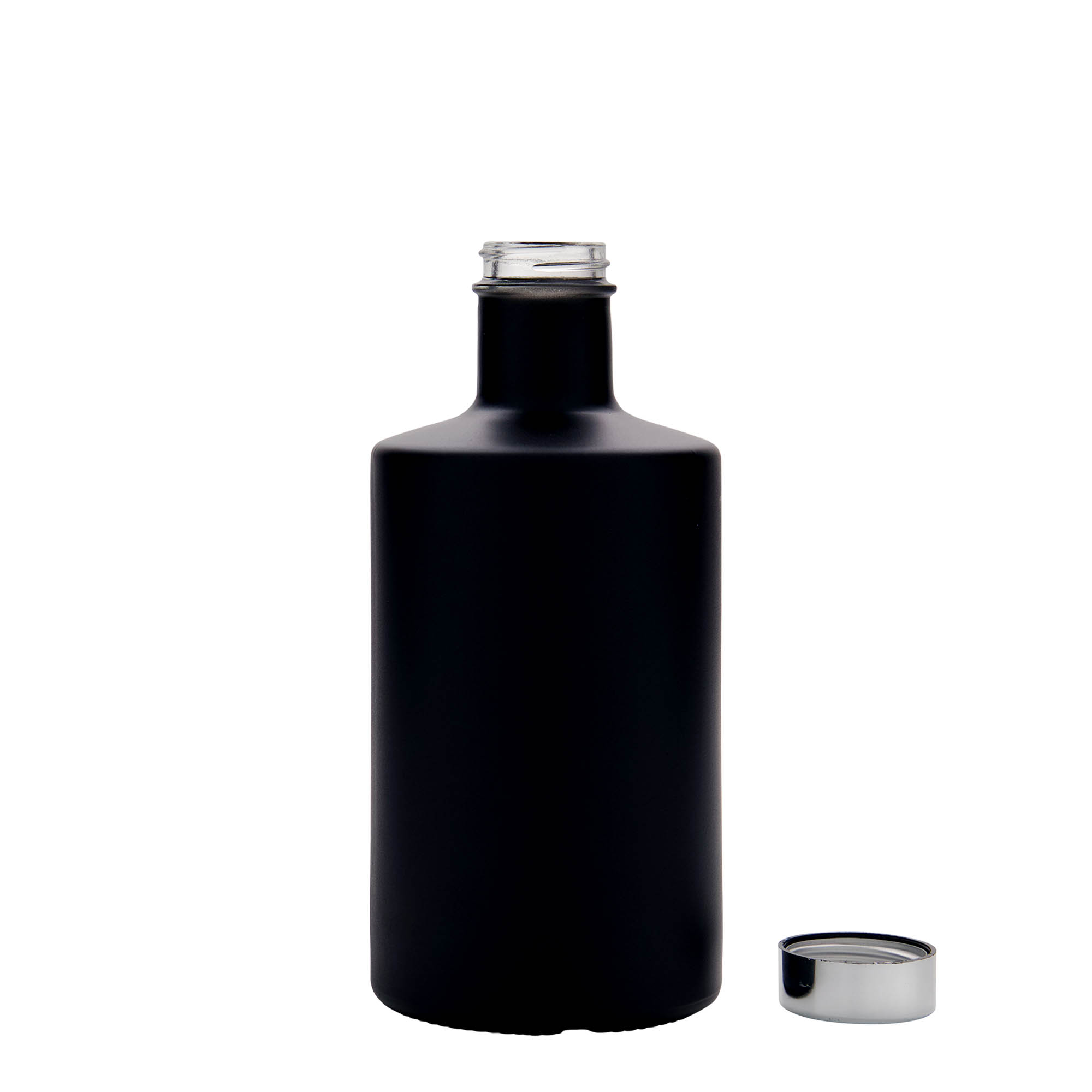500 ml staklena boca 'Caroline', crna, grlo: GPI 33 500 ml staklena boca 'Caroline', crna, grlo: GPI 33