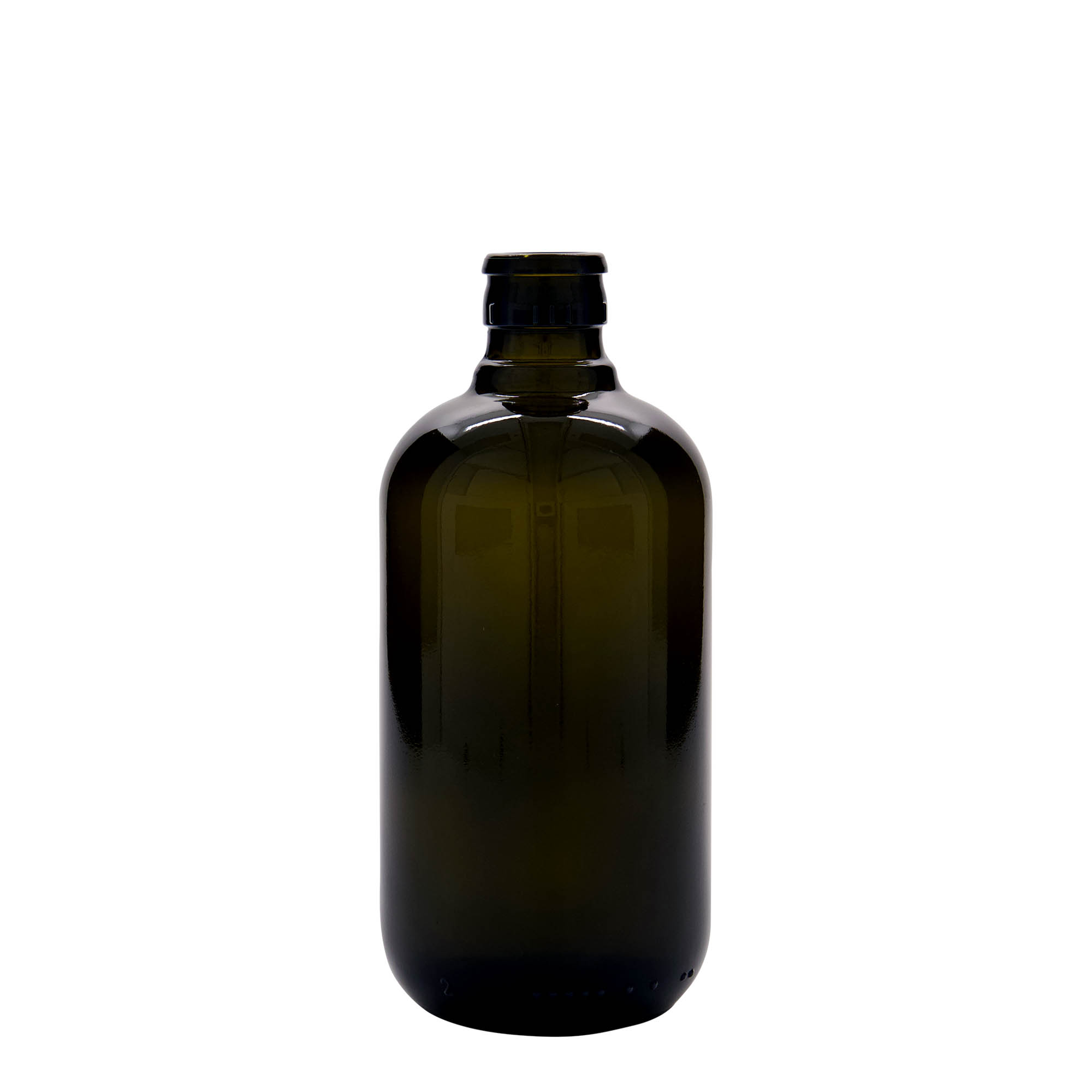 500 ml boca za sirće/ulje 'Biolio', staklo antikno zeleno, grlo: DOP 500 ml boca za sirće/ulje 'Biolio', staklo antikno zeleno, grlo: DOP