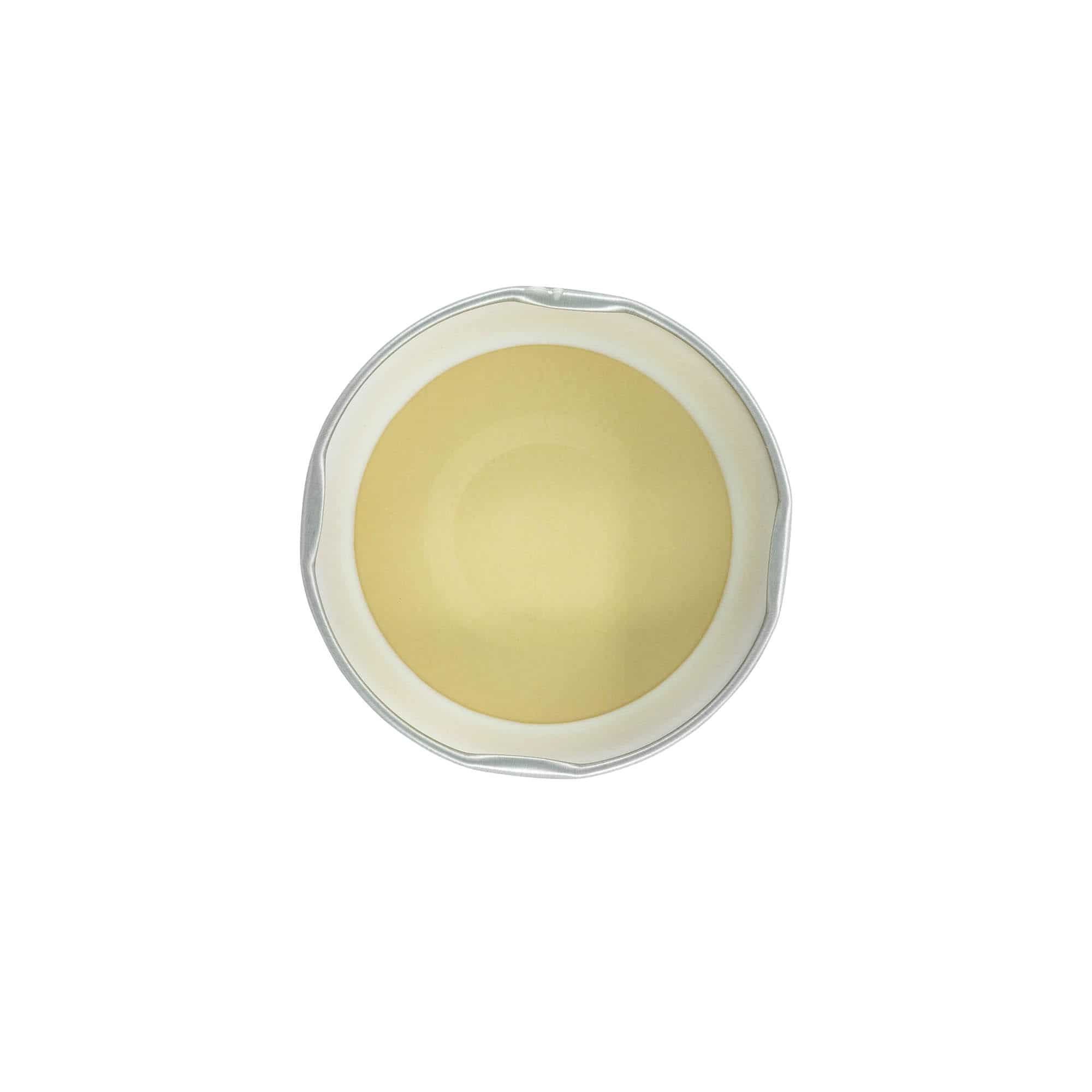 Zatvarač Deep-Twist-Off, beli lim, srebrna, za otvor: Deep-TO 70