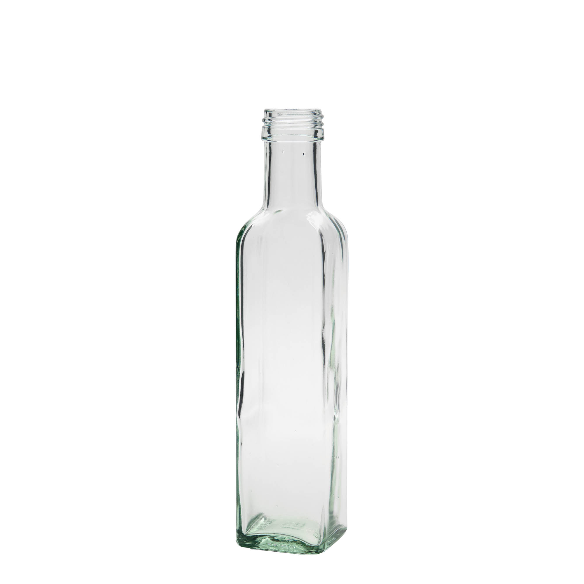 250 ml staklena boca 'Marasca', četvrtasta, grlo: PP 31,5 250 ml staklena boca 'Marasca', četvrtasta, grlo: PP 31,5