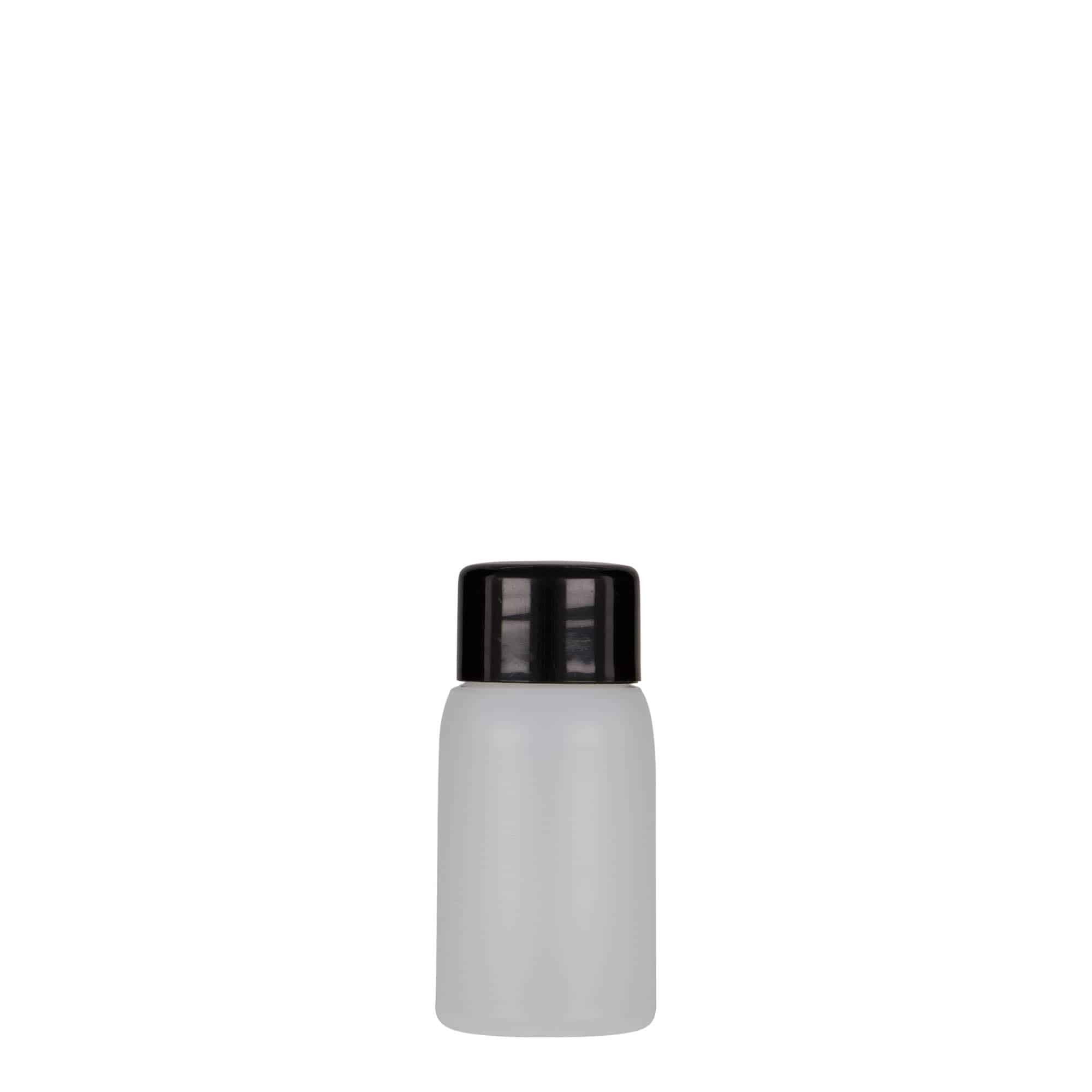 30 ml plastična flaša 'Tuffy', HDPE, prirodna, grlo: 24/410