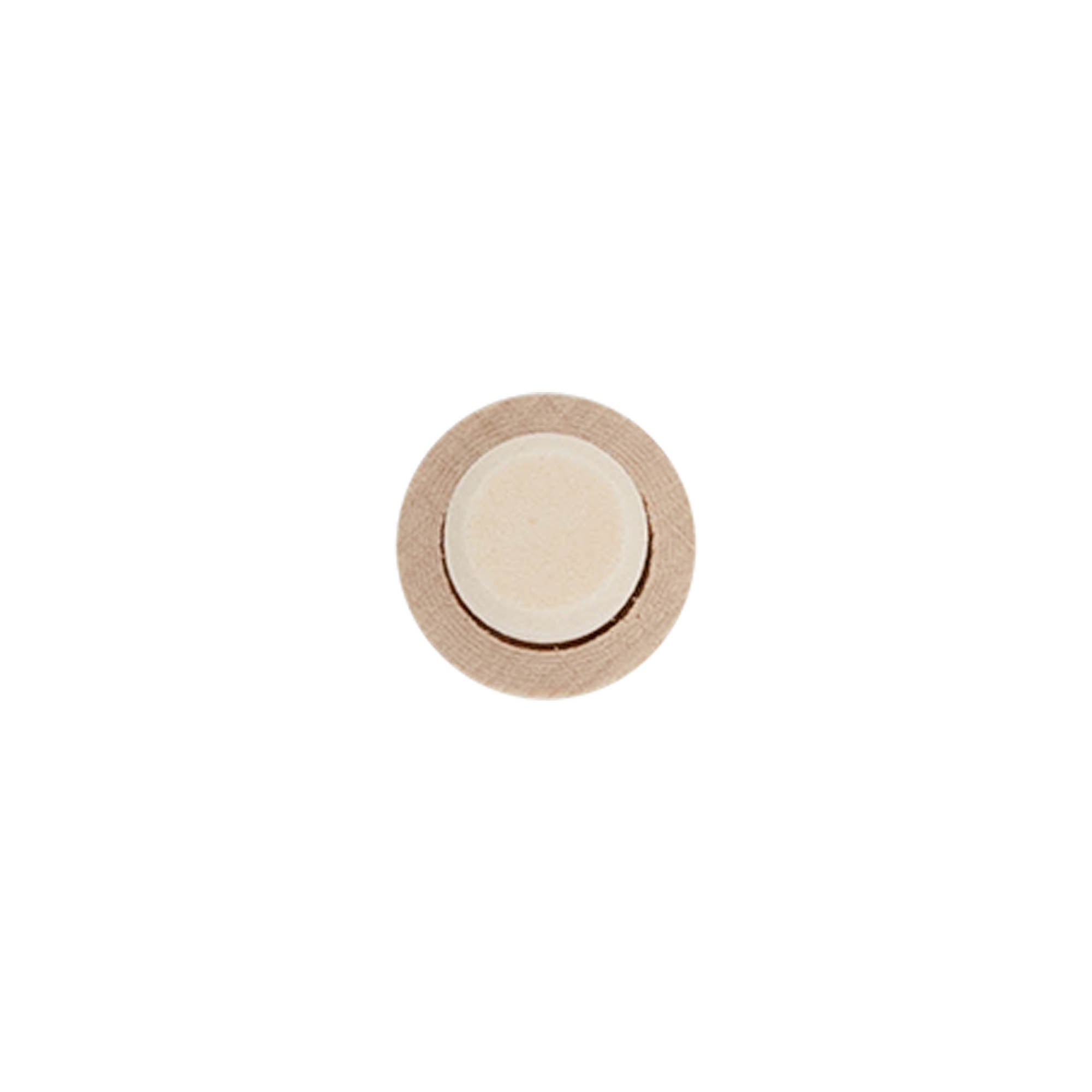 Čep sa drškom 14 mm, drvo/plastika, za otvor: čep