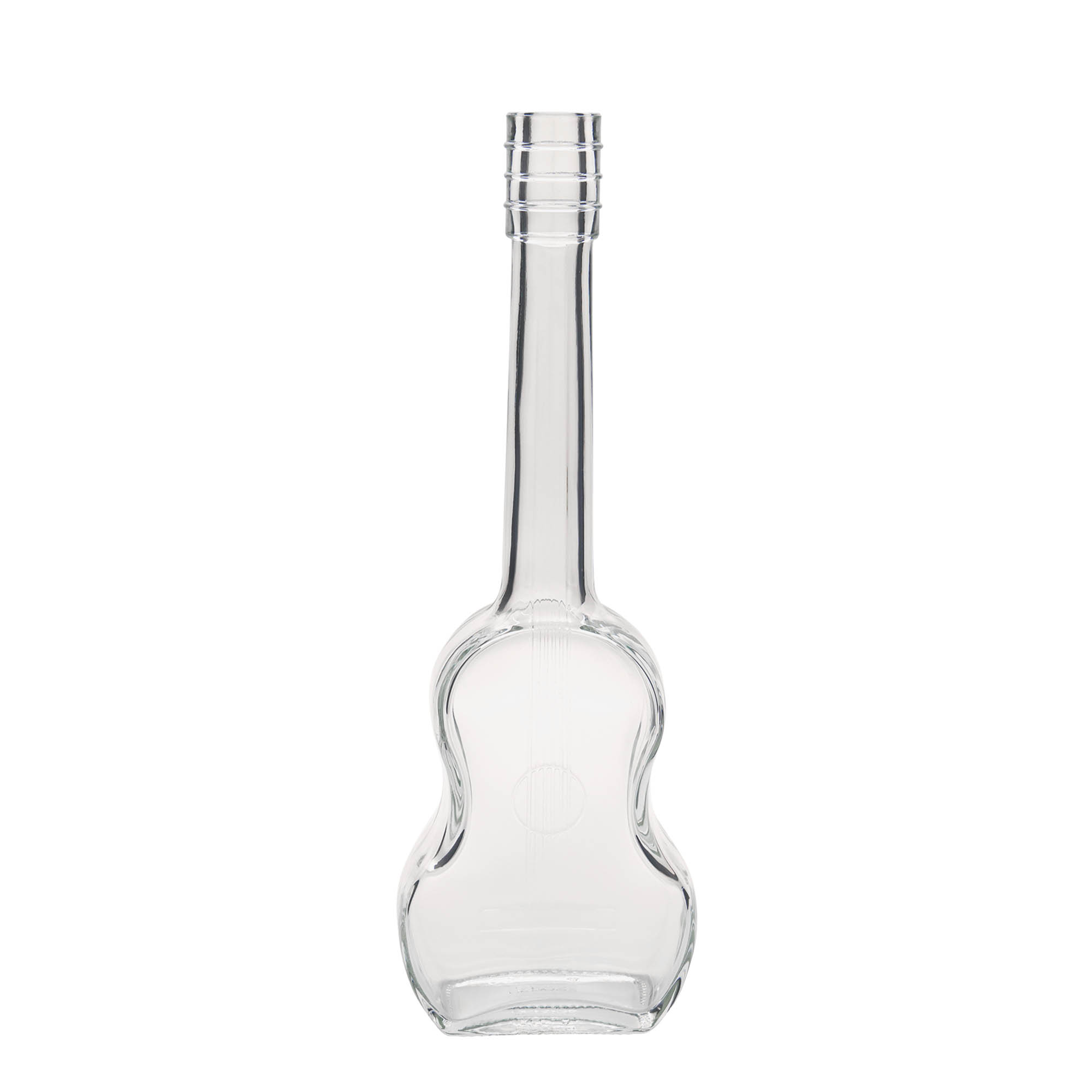 Staklena boca od 500 ml 'Gitara', otvor: Plutani čep Staklena boca od 500 ml 'Gitara', otvor: Plutani čep