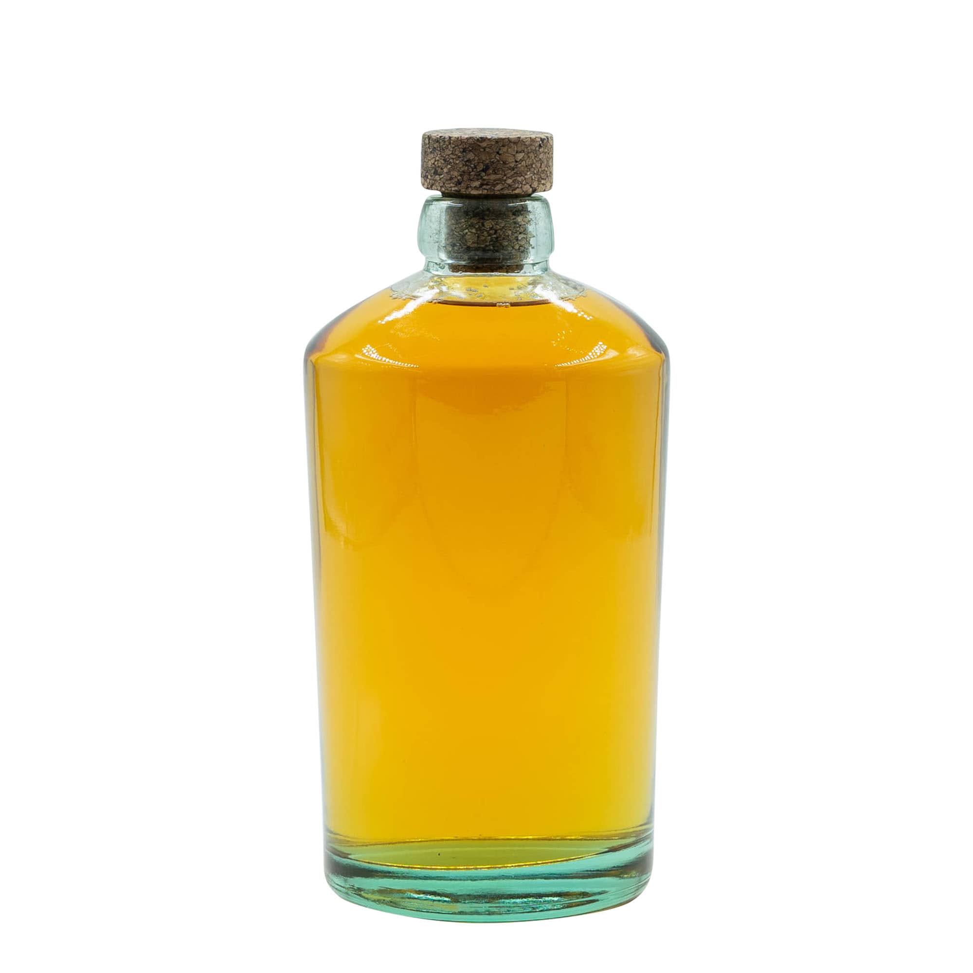 700 ml staklena boca 'Barrel', otvor: čep